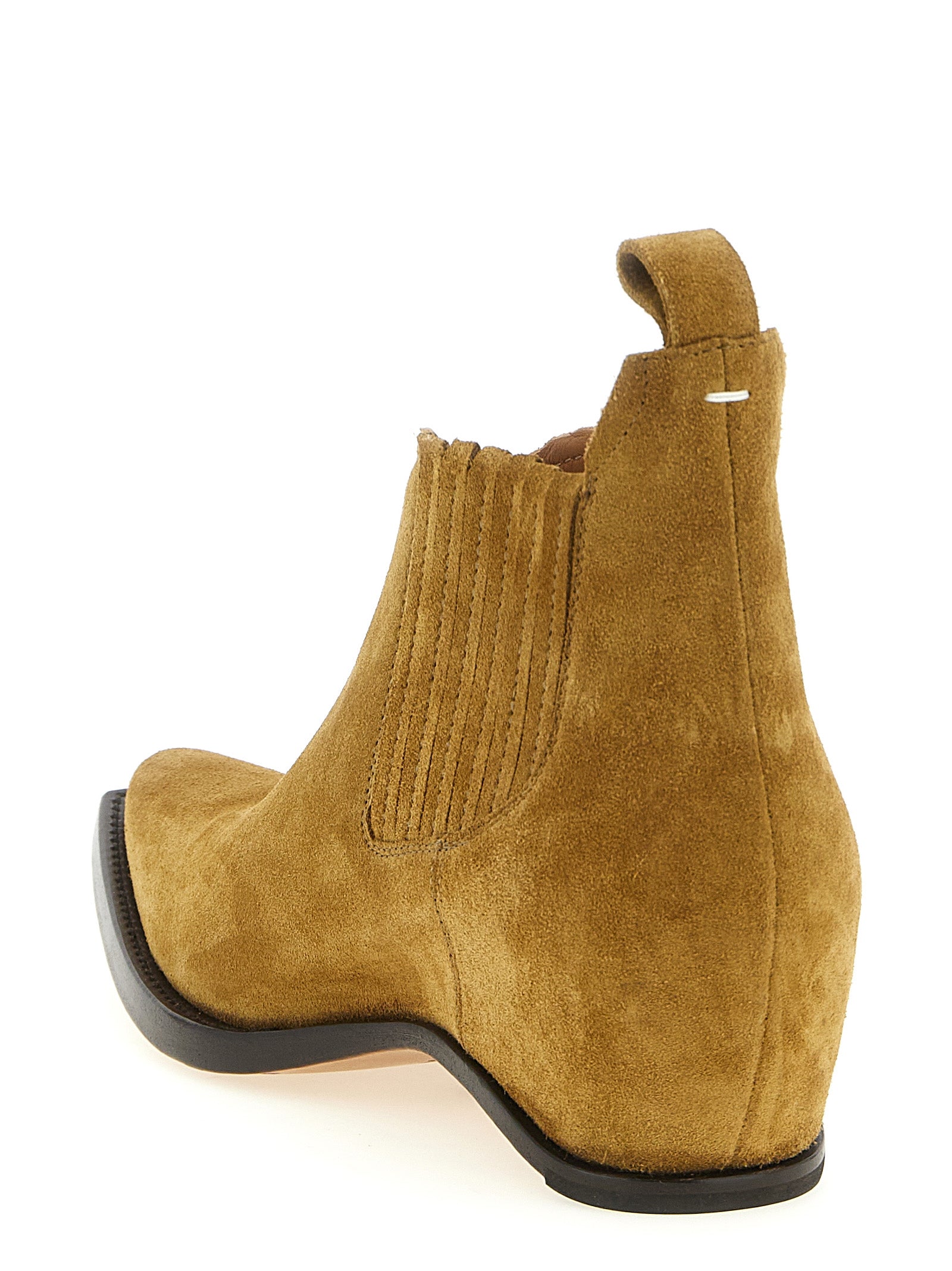 Maison Margiela 'Western Chelsea Heel-Less' Ankle Boots