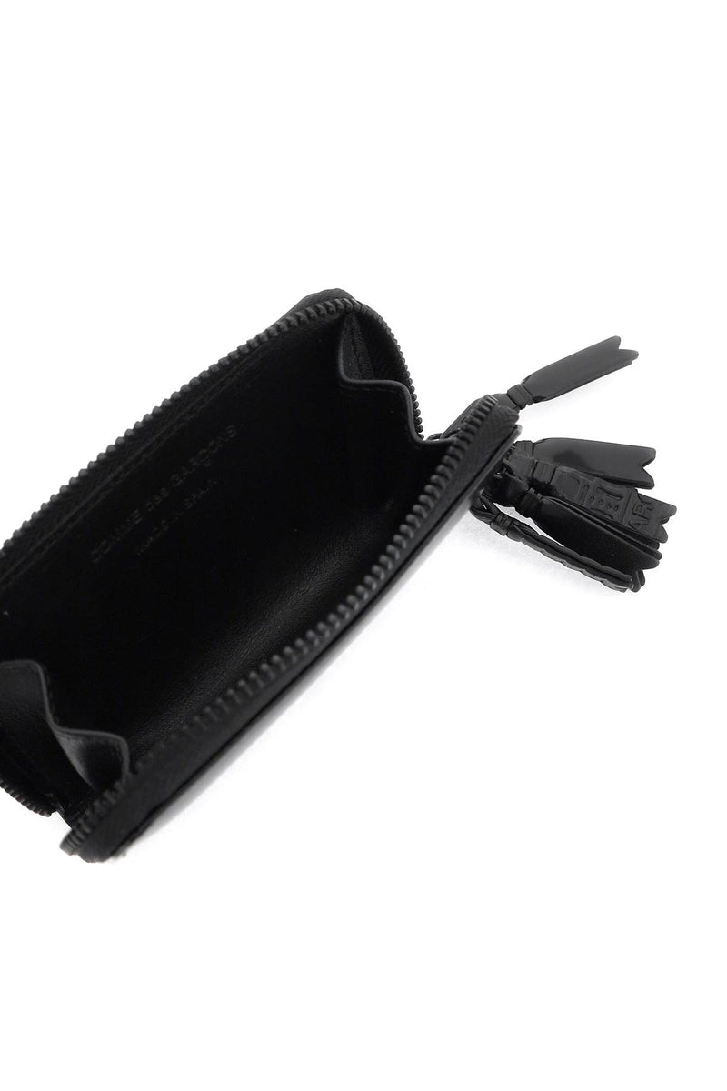 Comme Des Garcons Wallet Mini Multi-Zip Wallet With Black