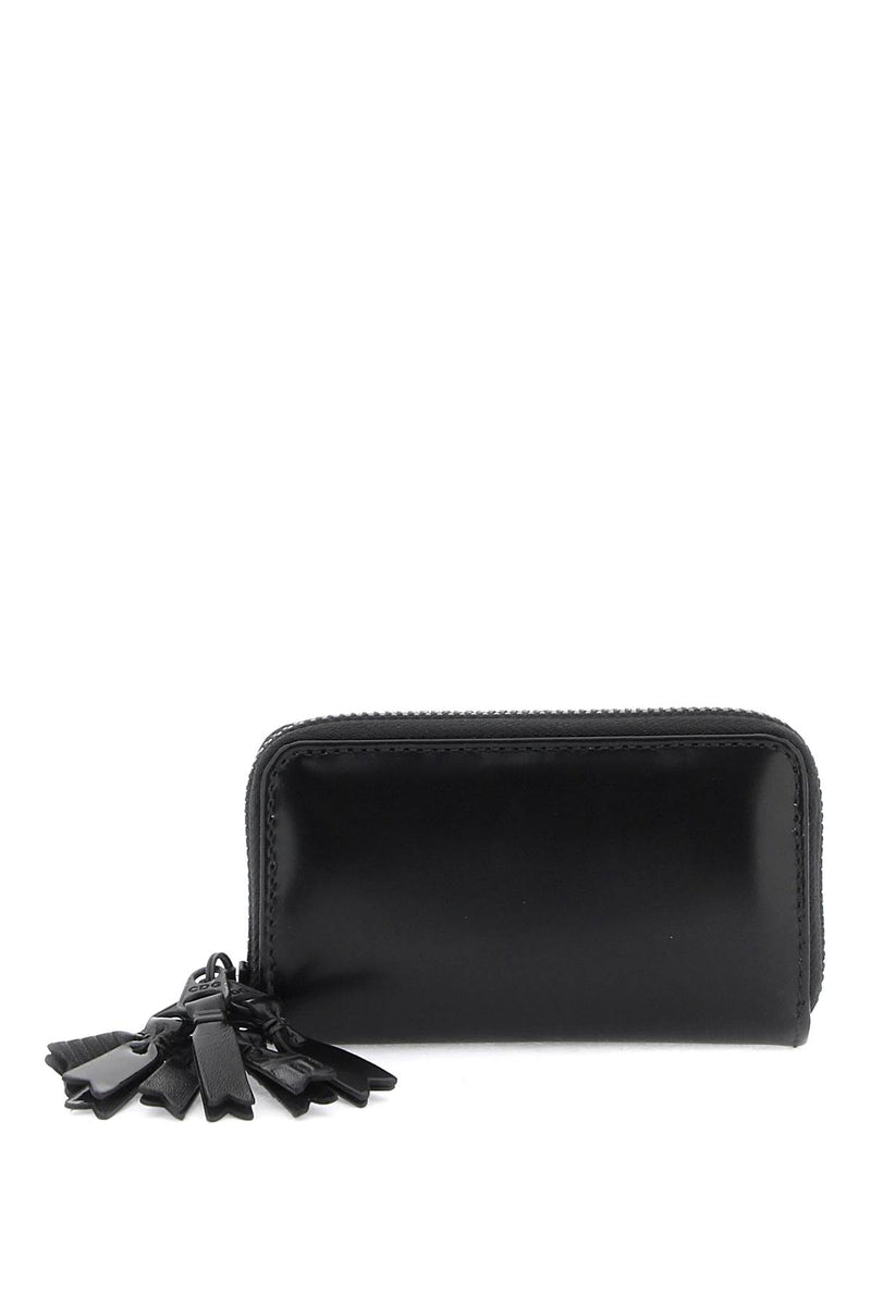 Comme Des Garcons Wallet Mini Multi-Zip Wallet With Black