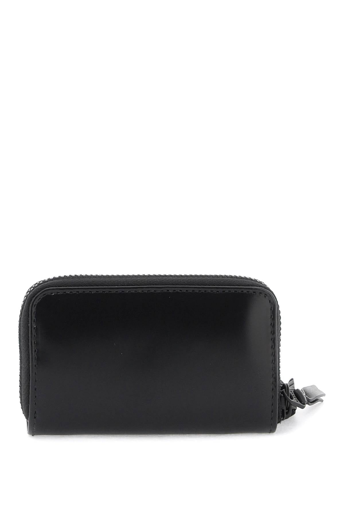 Comme Des Garcons Wallet Mini Multi-Zip Wallet With Black