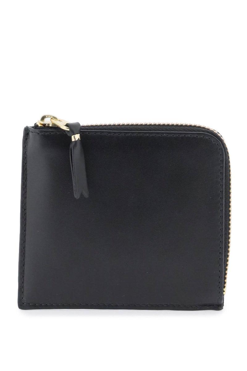 Comme Des Garcons Wallet Leather Wallet Black