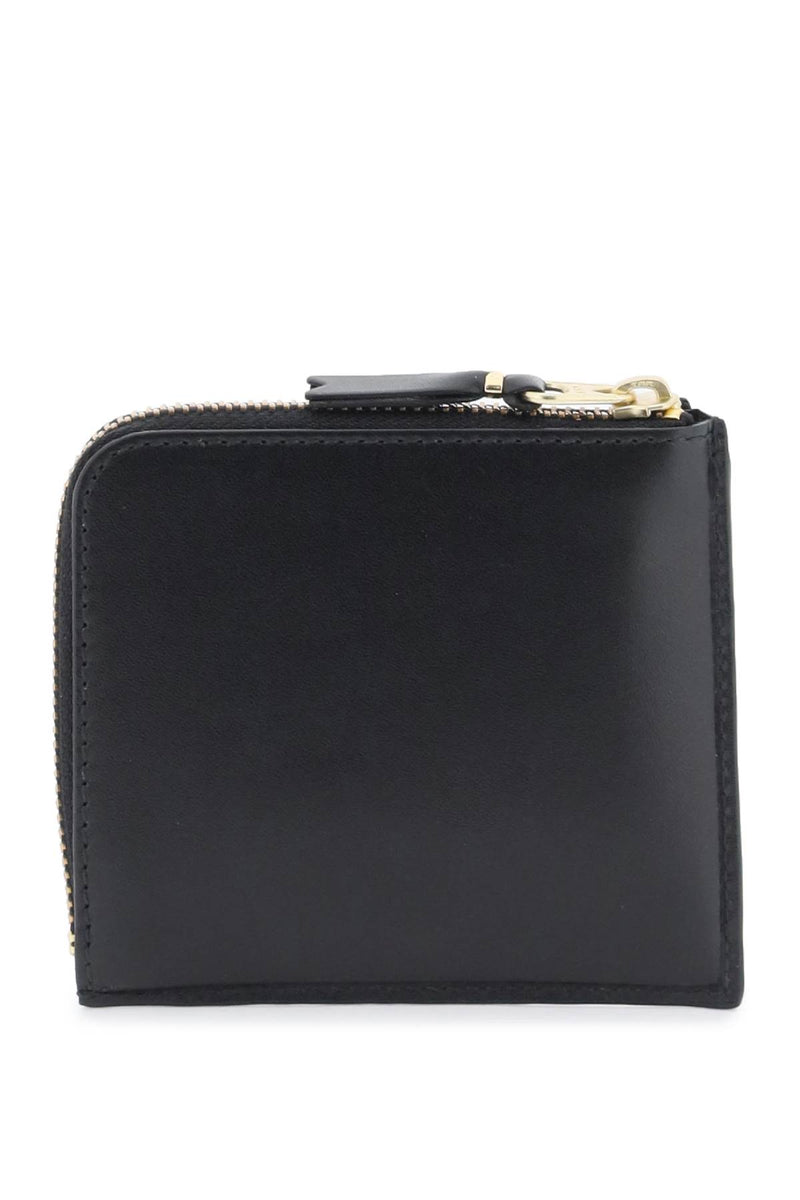 Comme Des Garcons Wallet Leather Wallet Black