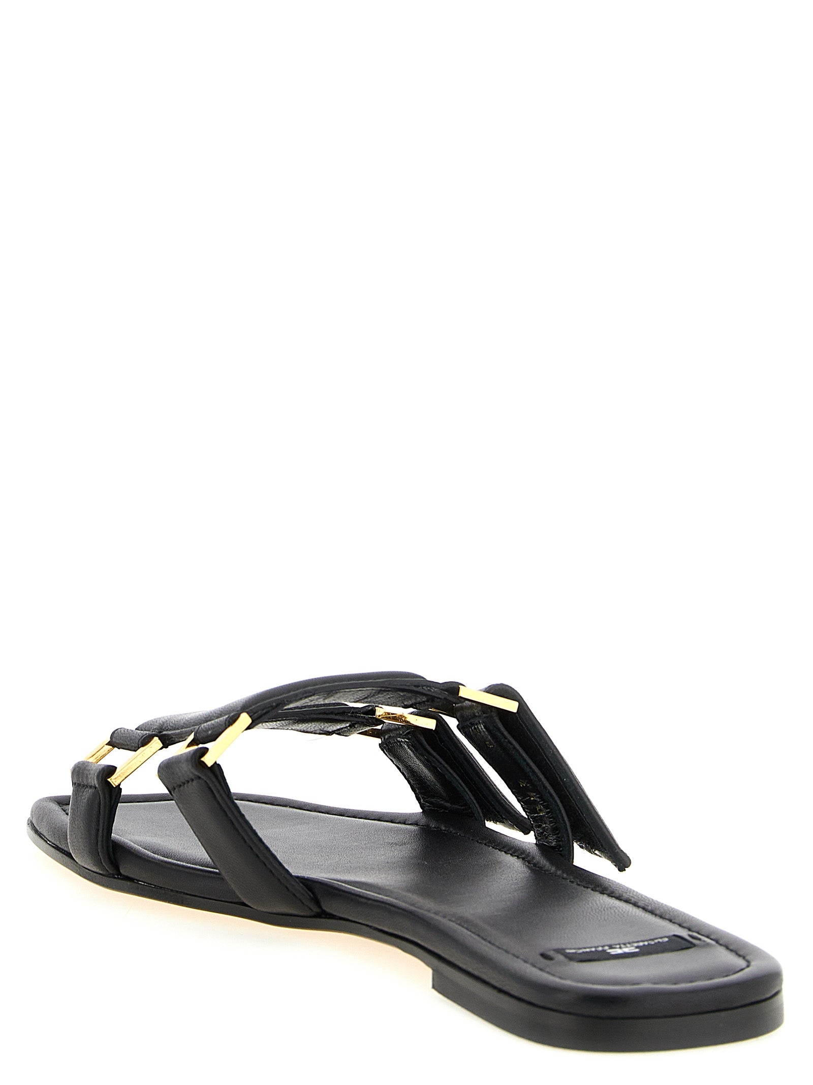 Elisabetta Franchi Nappa Leather Sandals