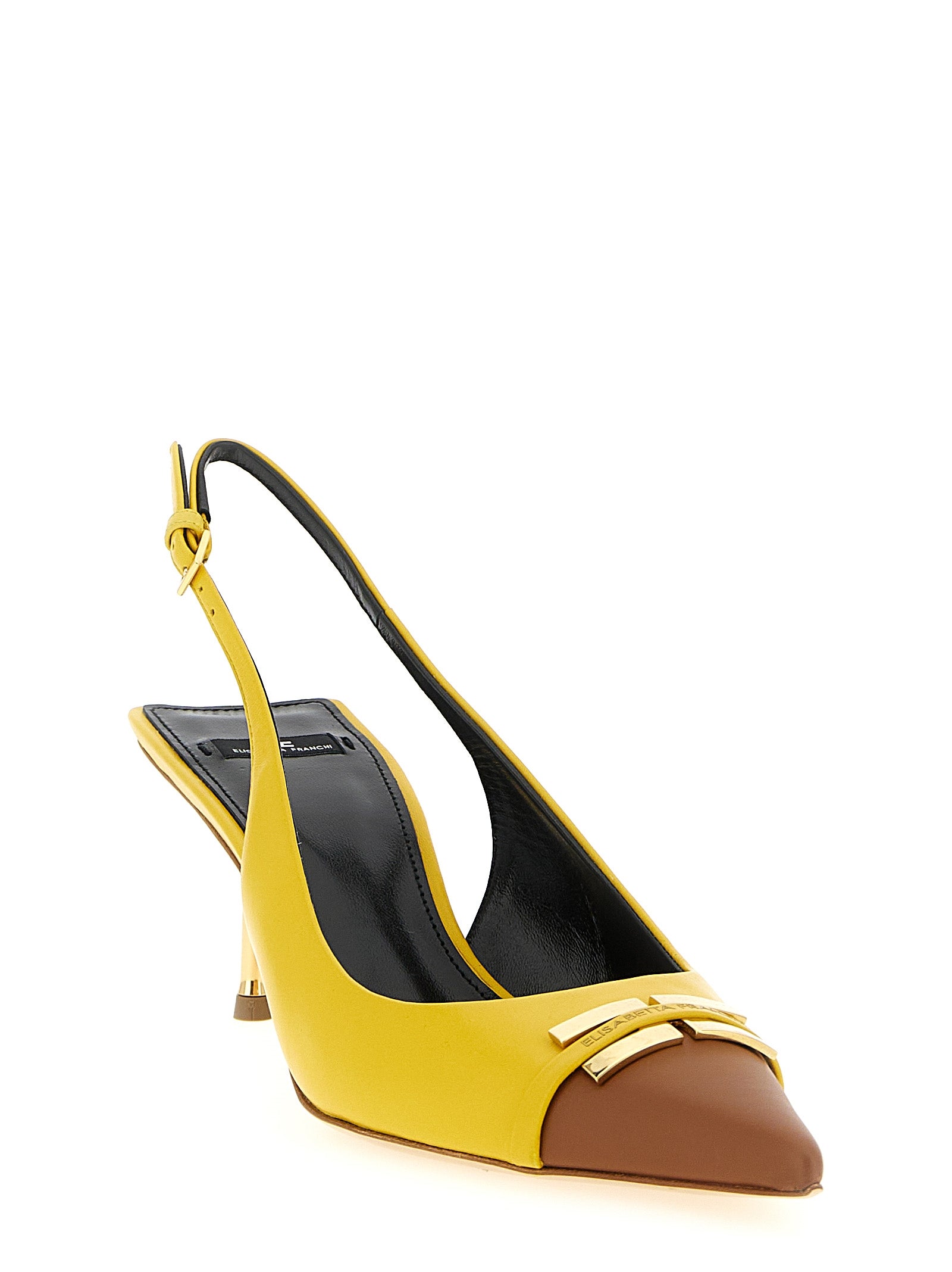 Elisabetta Franchi Leather Slingback