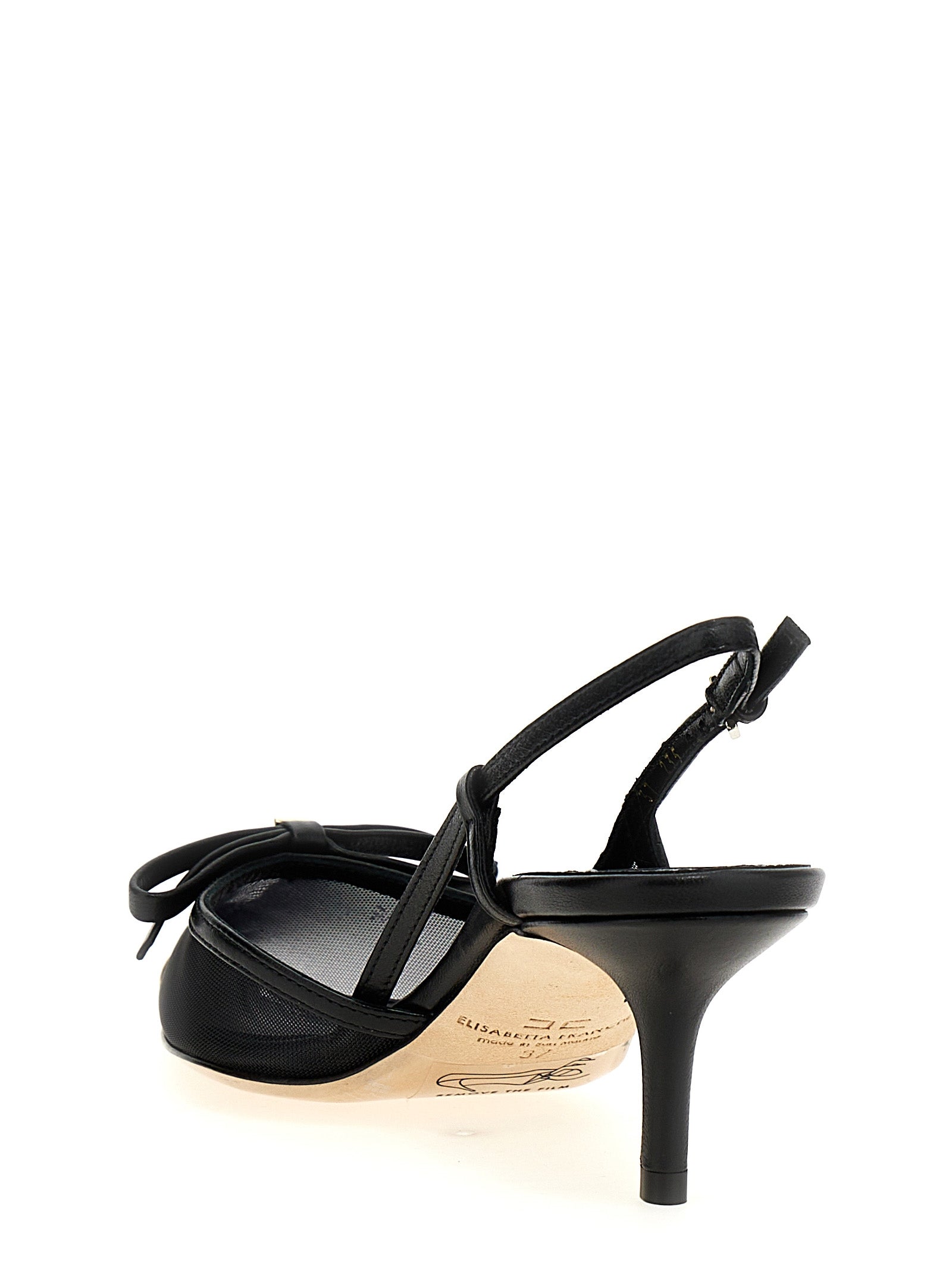 Elisabetta Franchi Bow Slingback