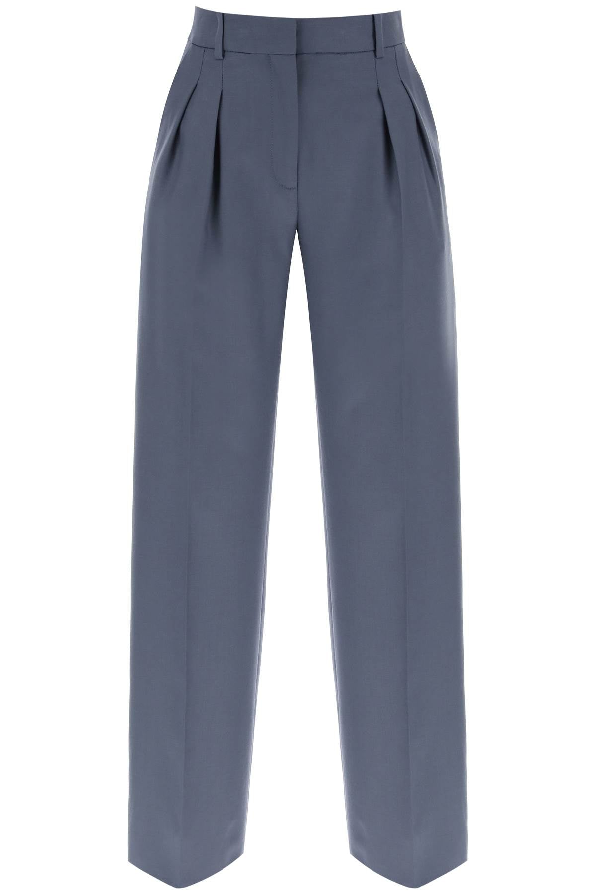 Loulou Studio Sbiru Double Pleat Trousers