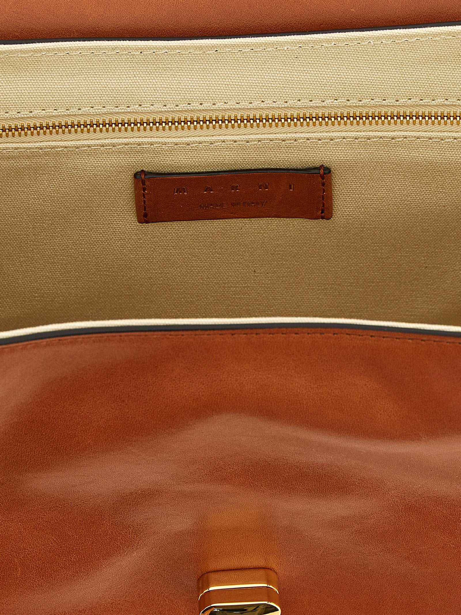 Marni Leather E/W Shoulder Bag
