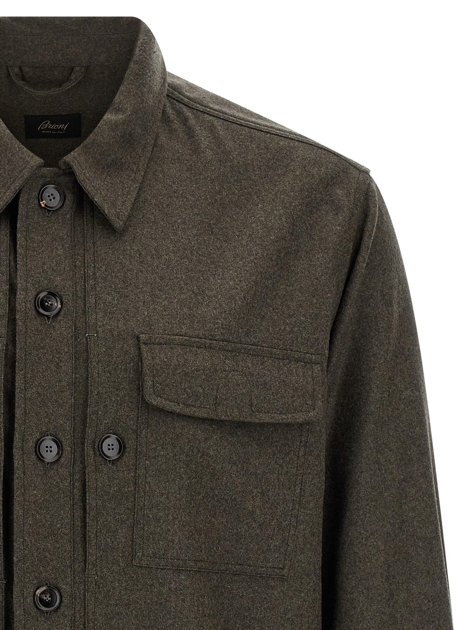 Brioni Wool Cloth Overshirt