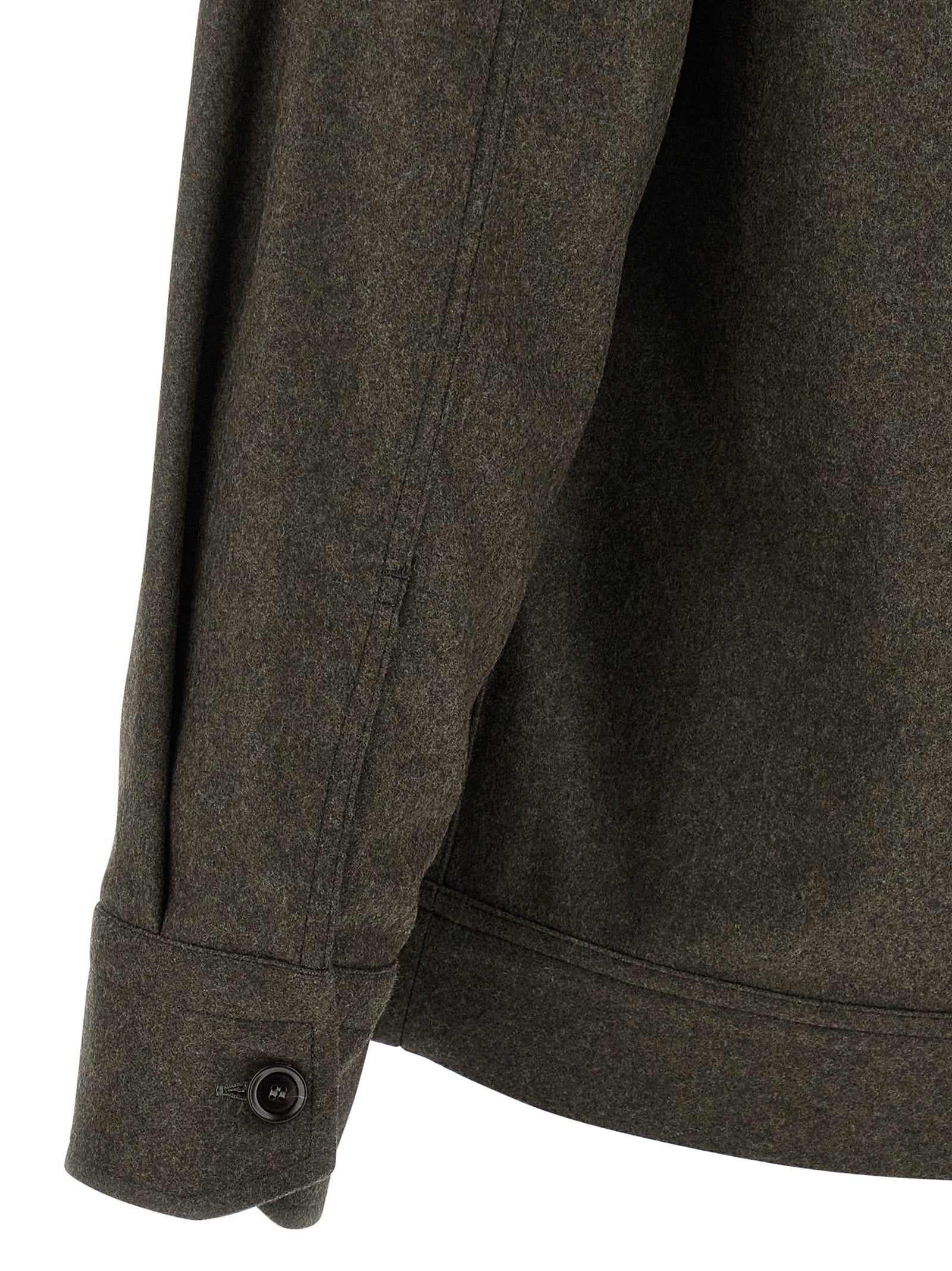 Brioni Wool Cloth Overshirt