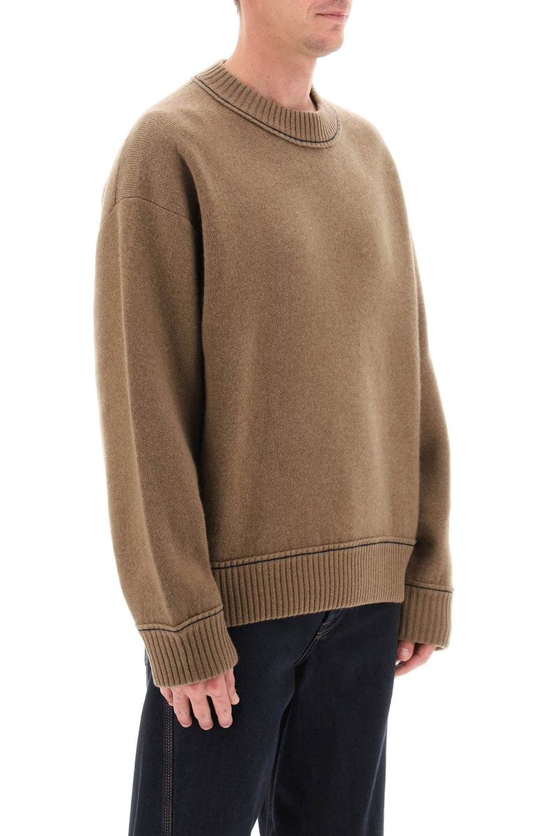 Sacai Cachemire Pullover Beige