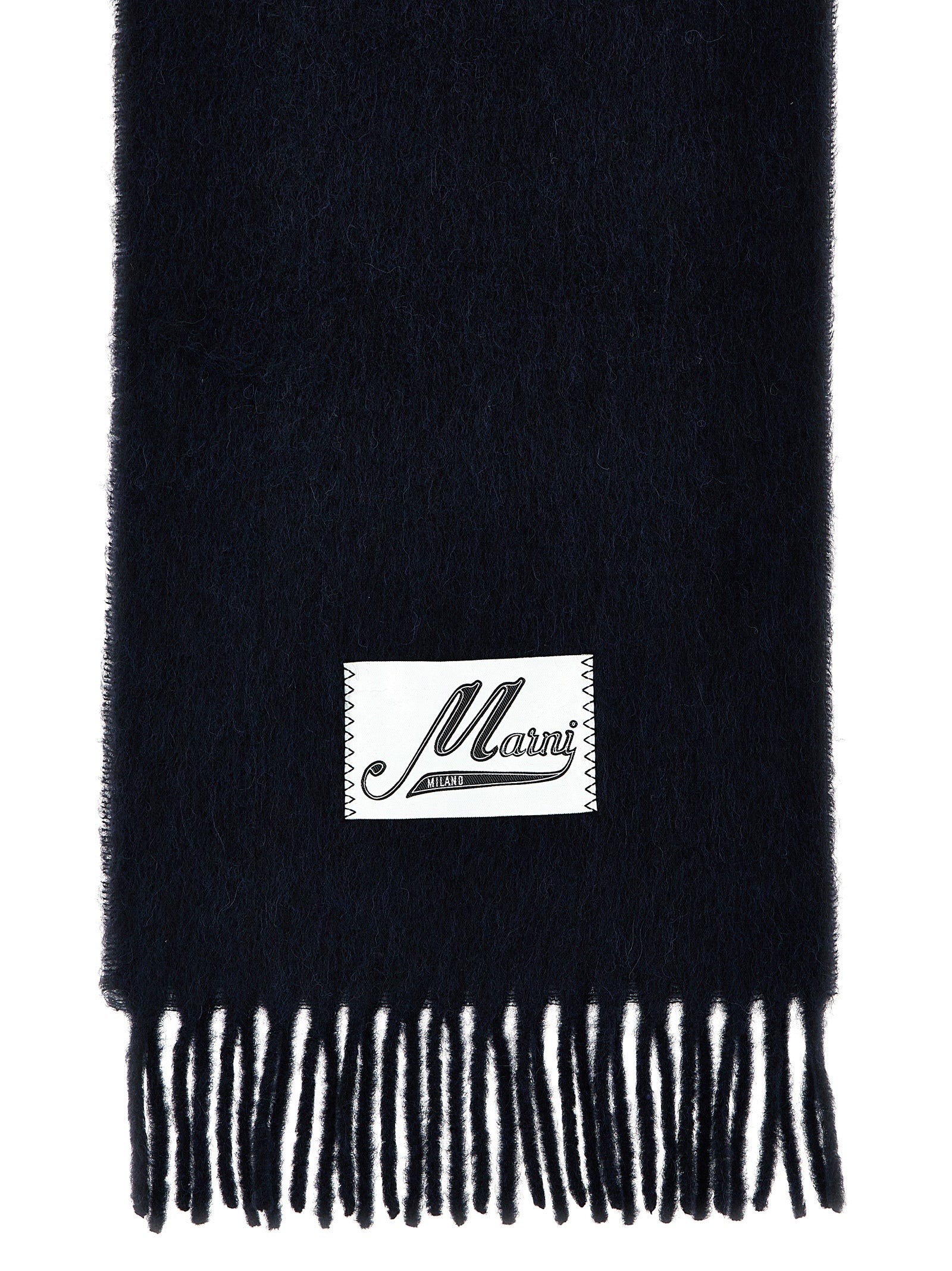 Marni Logo Patch Scarf