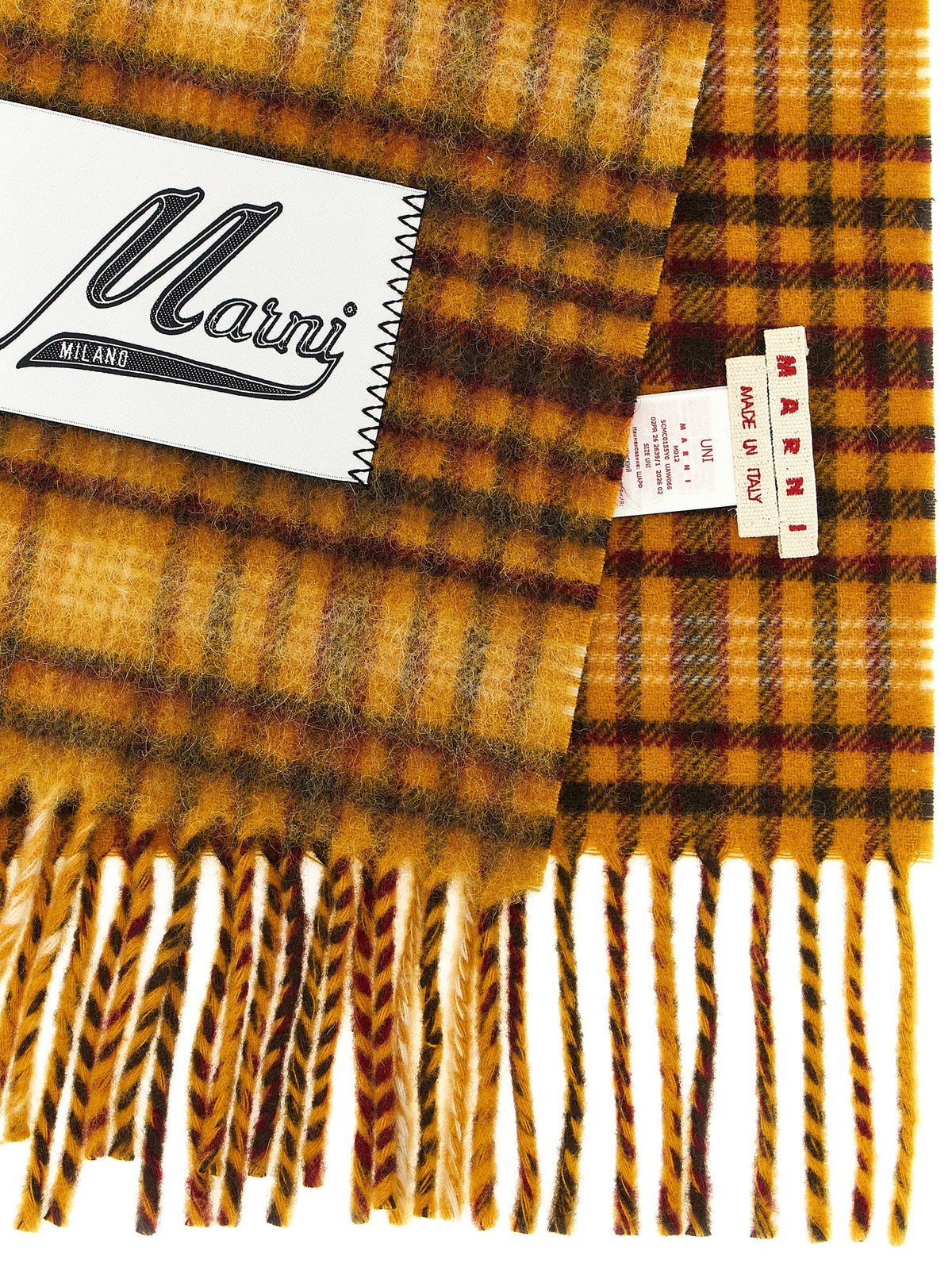Marni Check Scarf