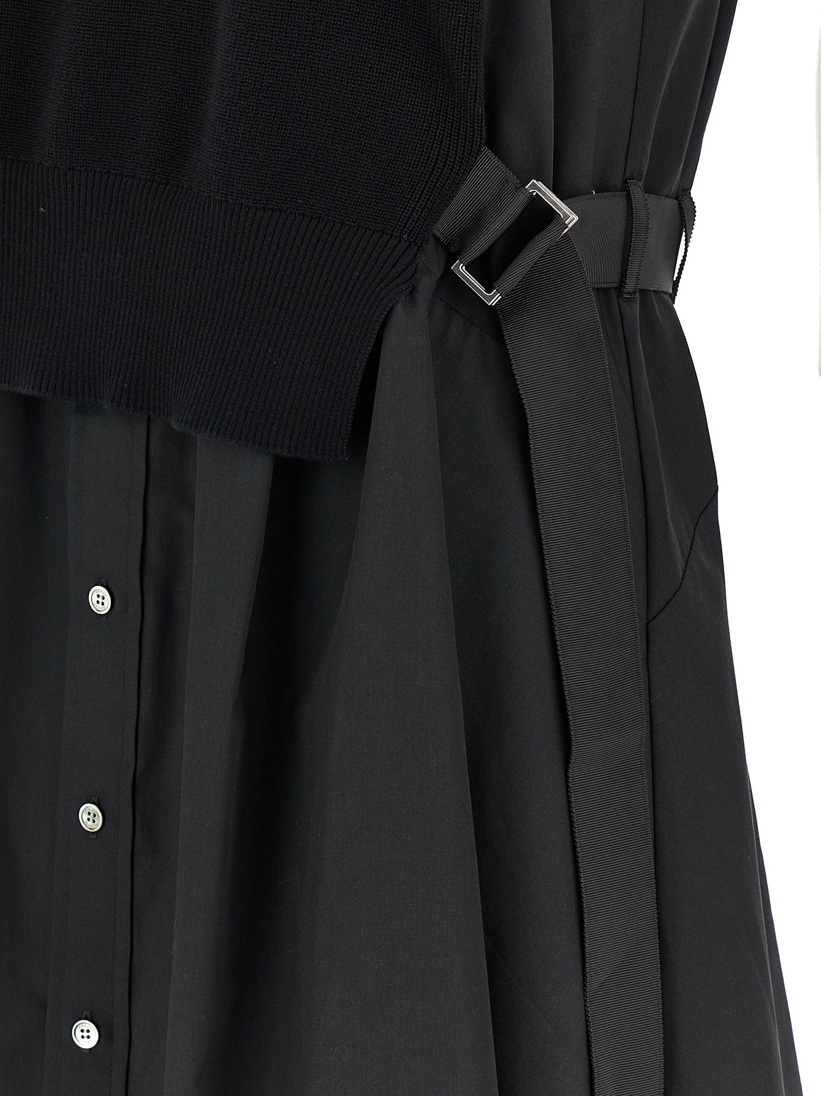 Sacai Two-Material Dress