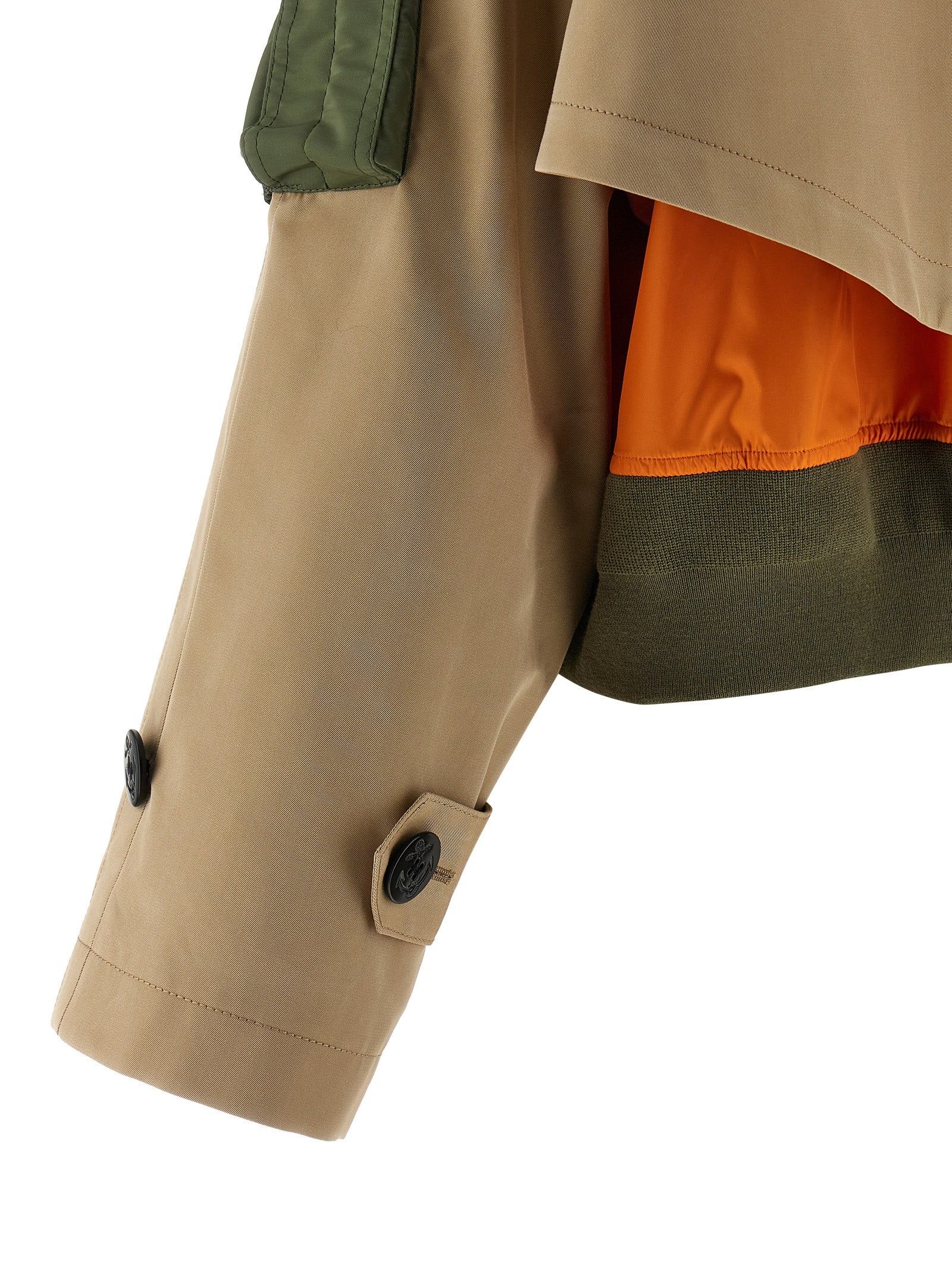 Sacai Double Layer Trench Coat