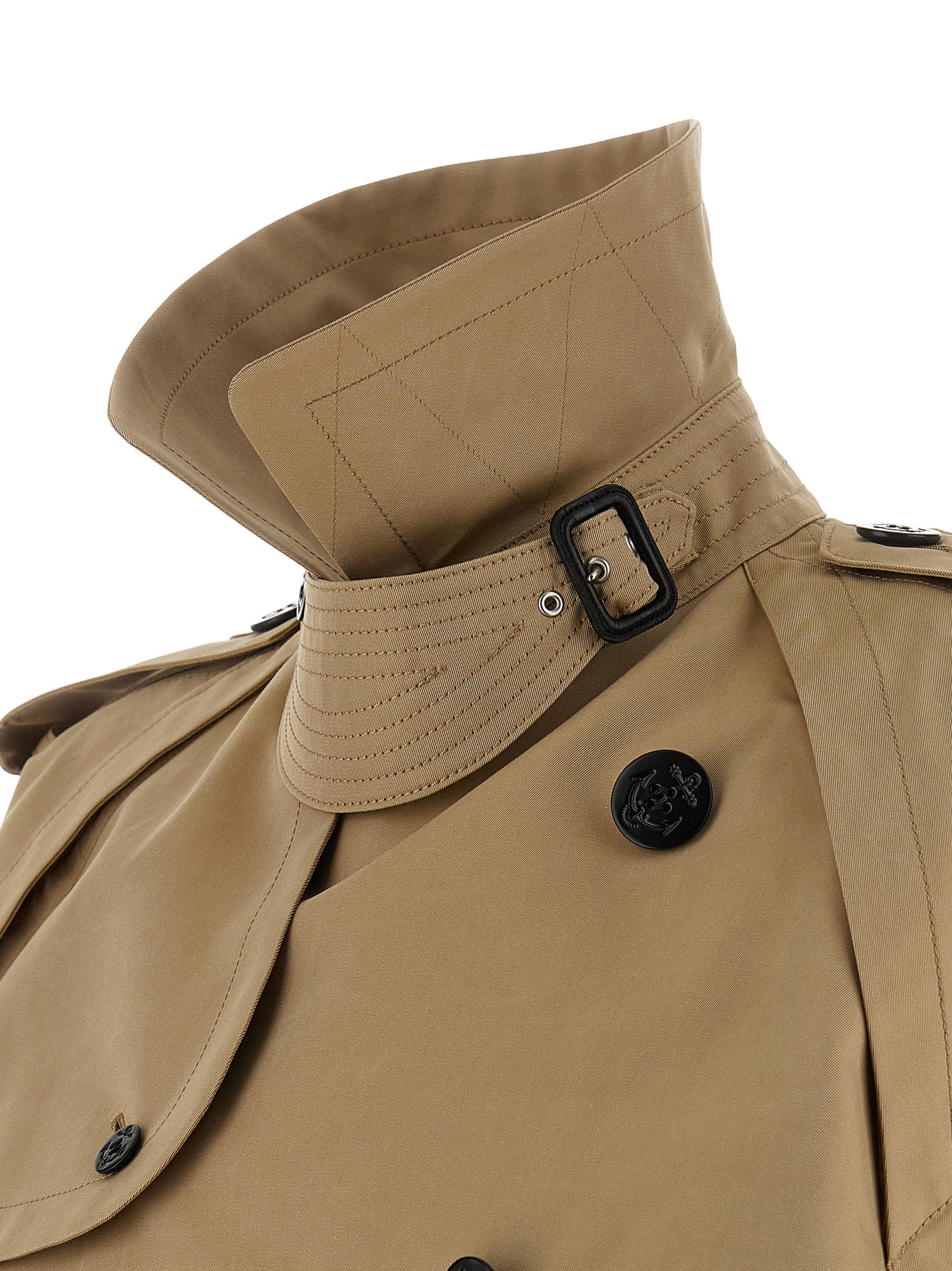 Sacai Double Layer Trench Coat