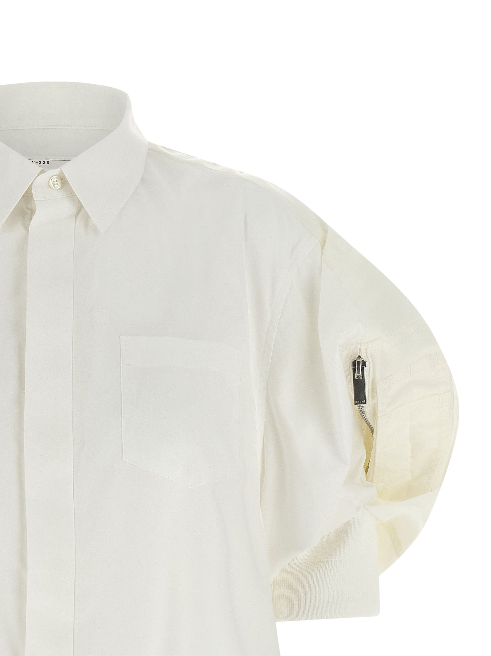 Sacai Bomber Sleeve Shirt