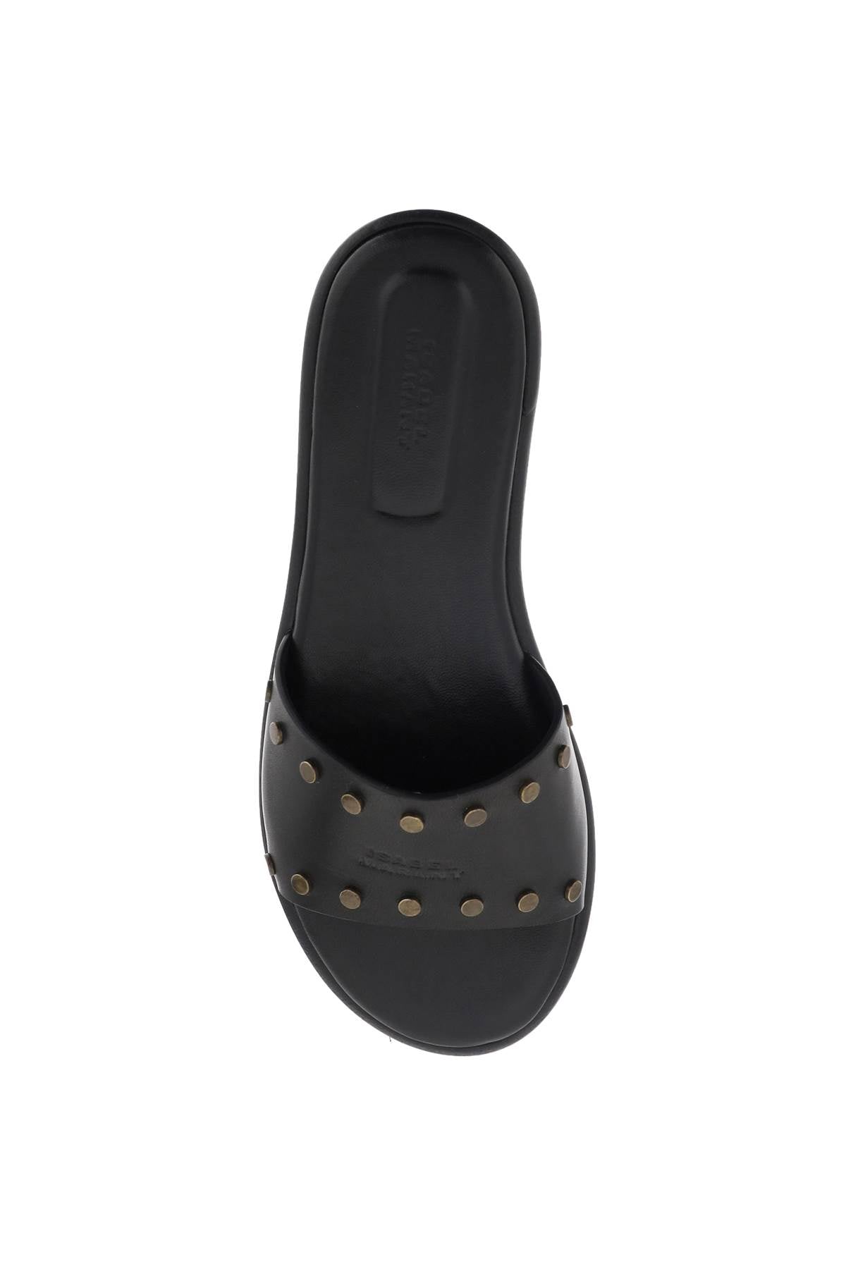 Isabel Marant Leather Vikee Slides