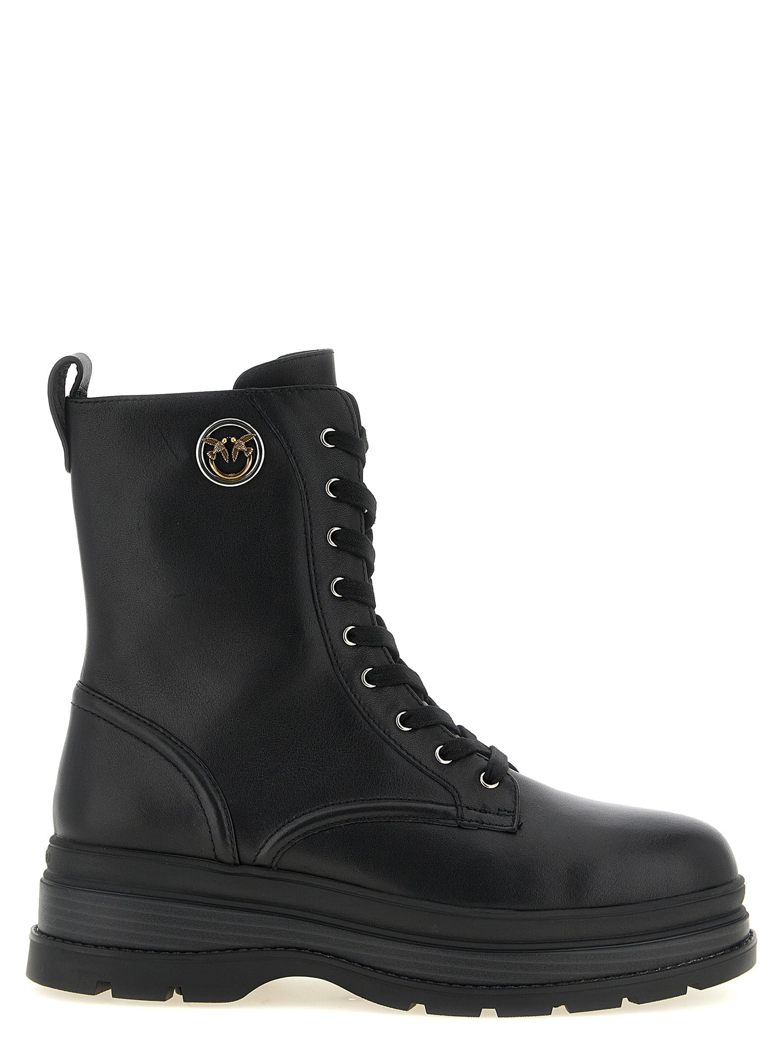 Pinko 'Eva 05' Lace-Up Ankle Boots