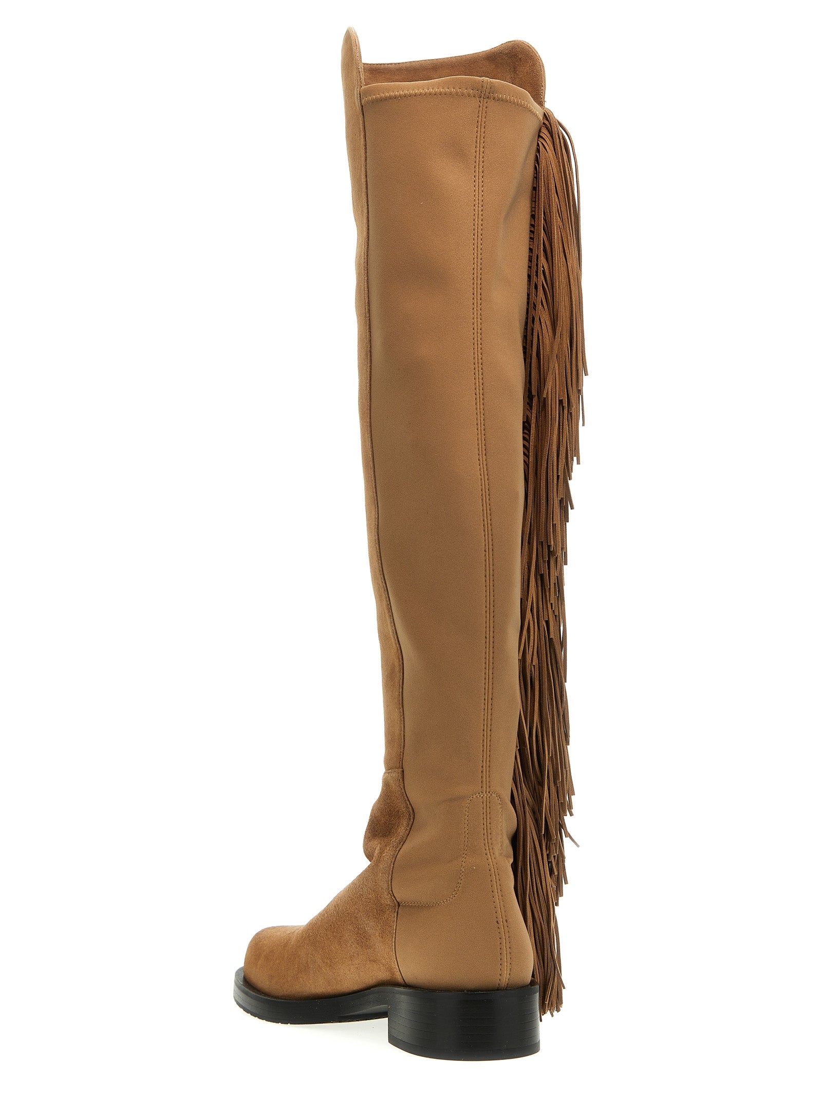 Stuart Weitzman '5050 Bold Fringe' Boots