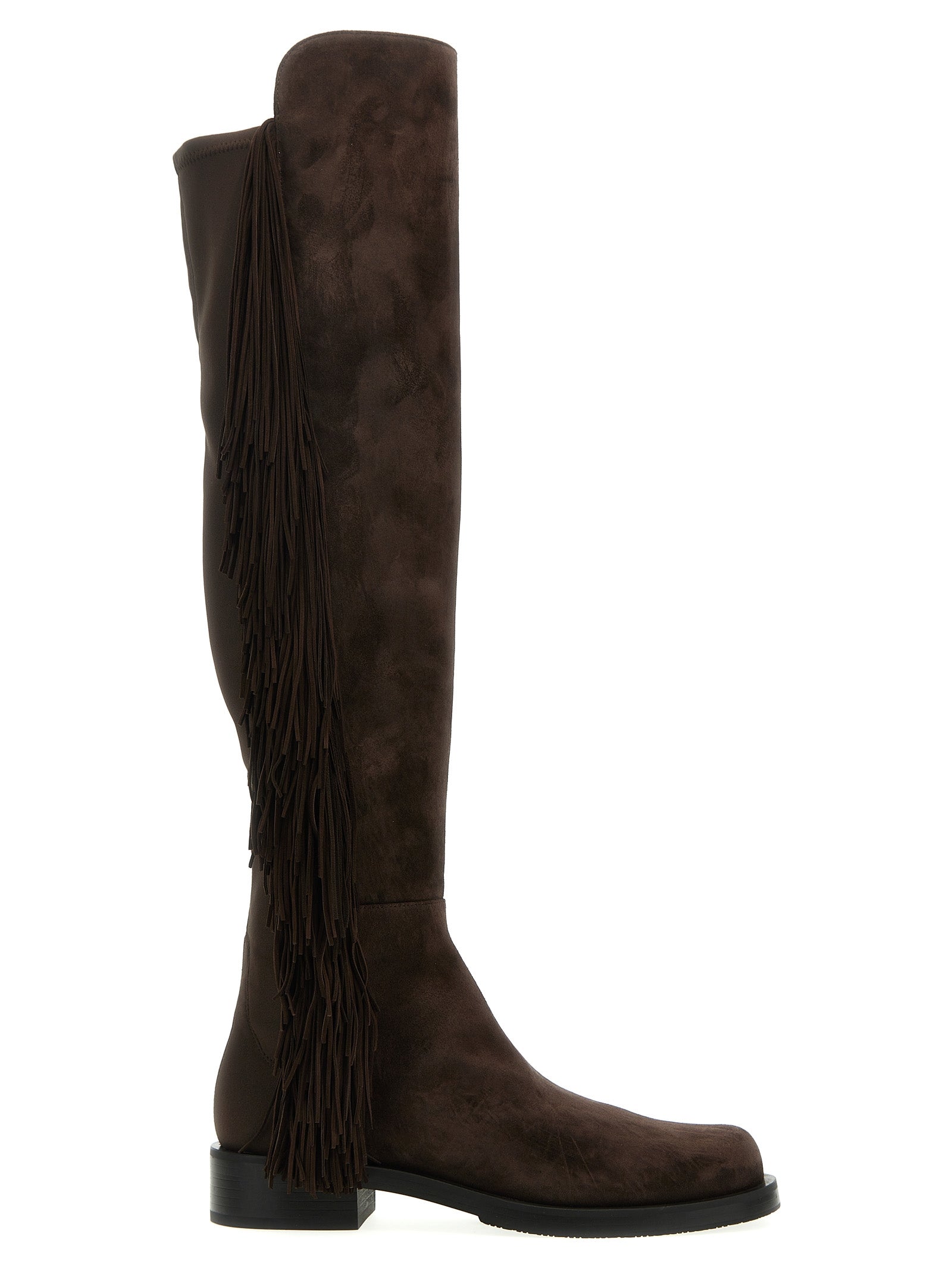 Stuart Weitzman '5050 Bold Fringe' Boots