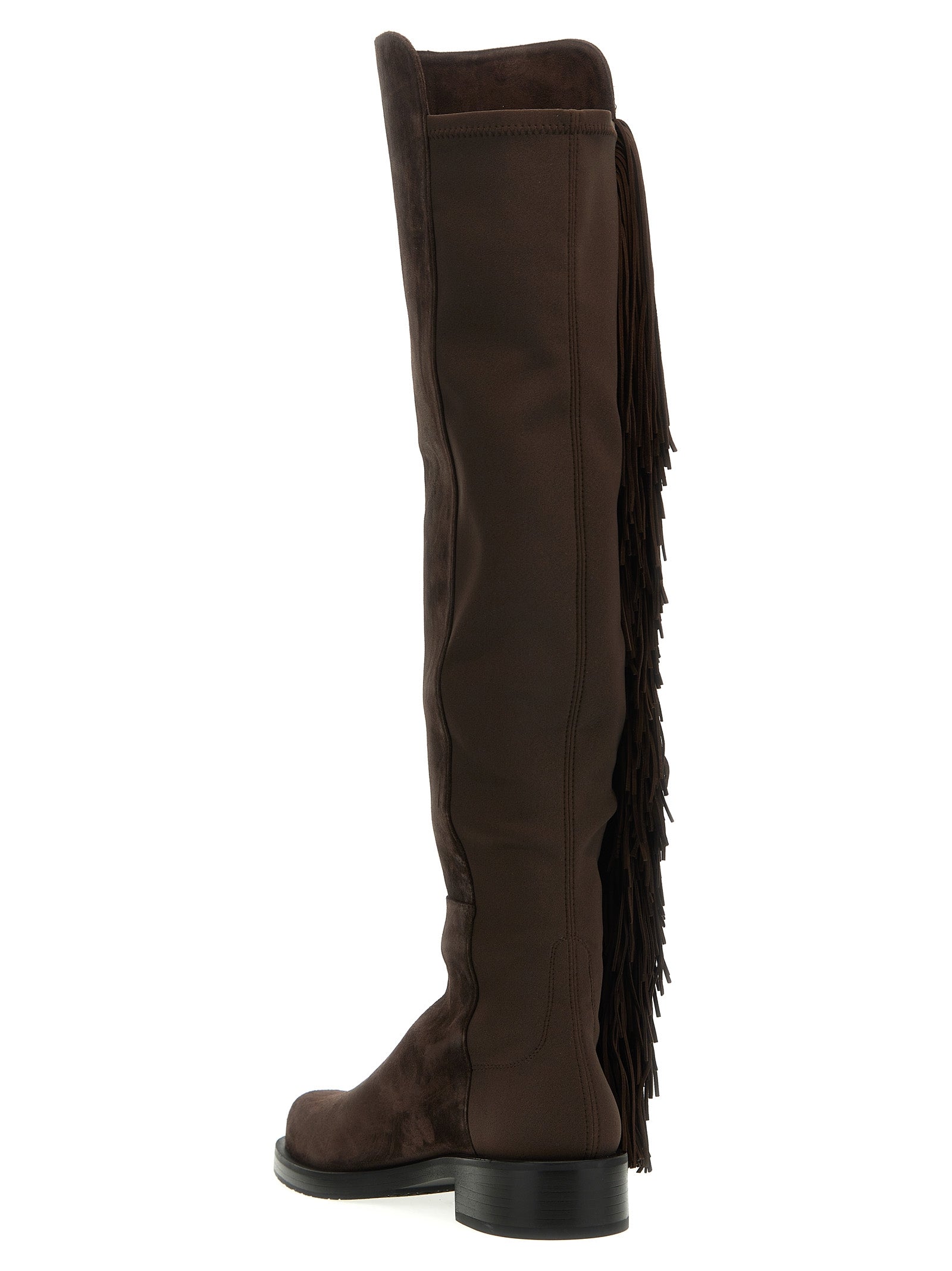 Stuart Weitzman '5050 Bold Fringe' Boots