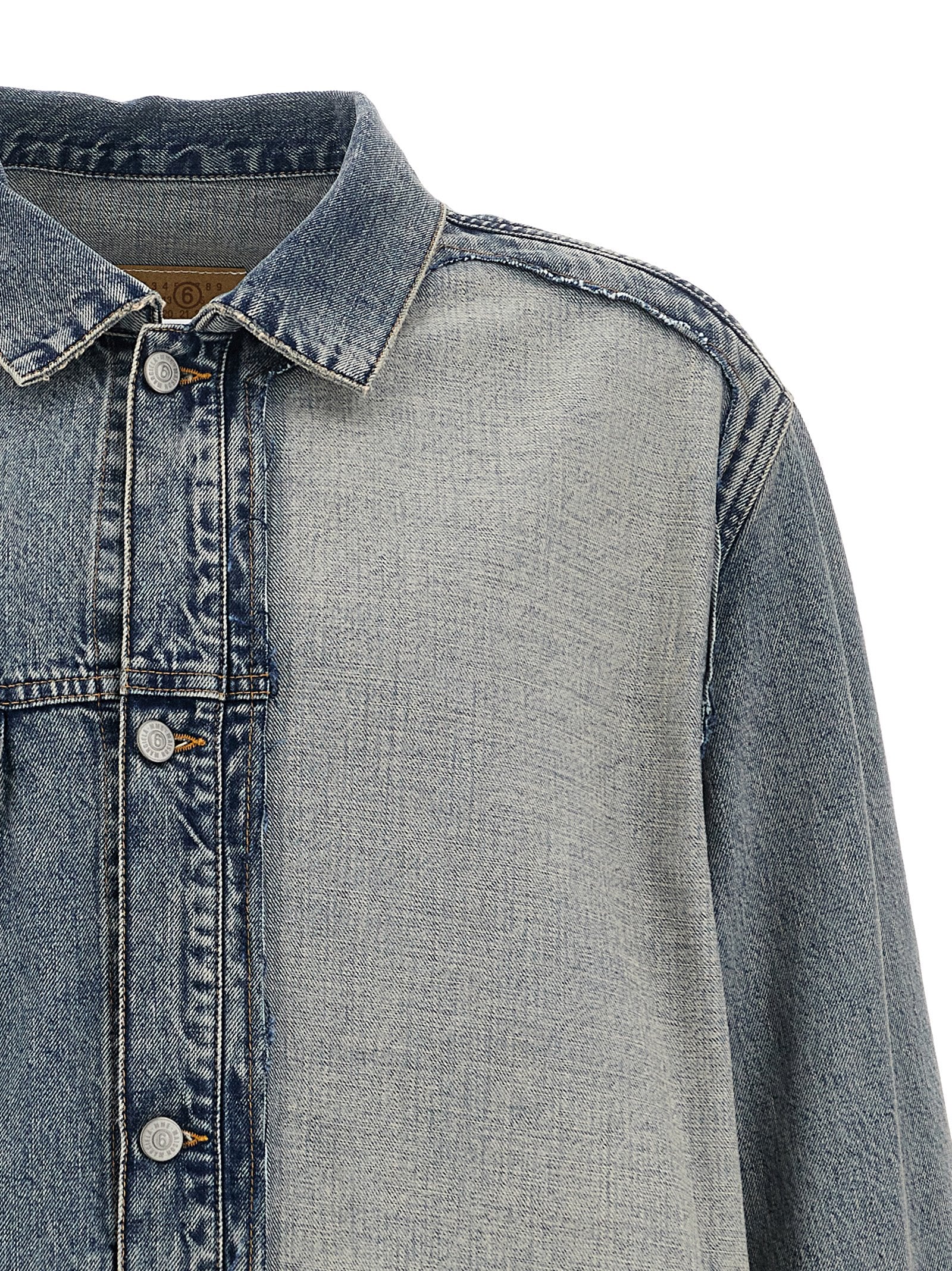 Mm6 Maison Margiela 'Sportsjacket' Denim Jacket