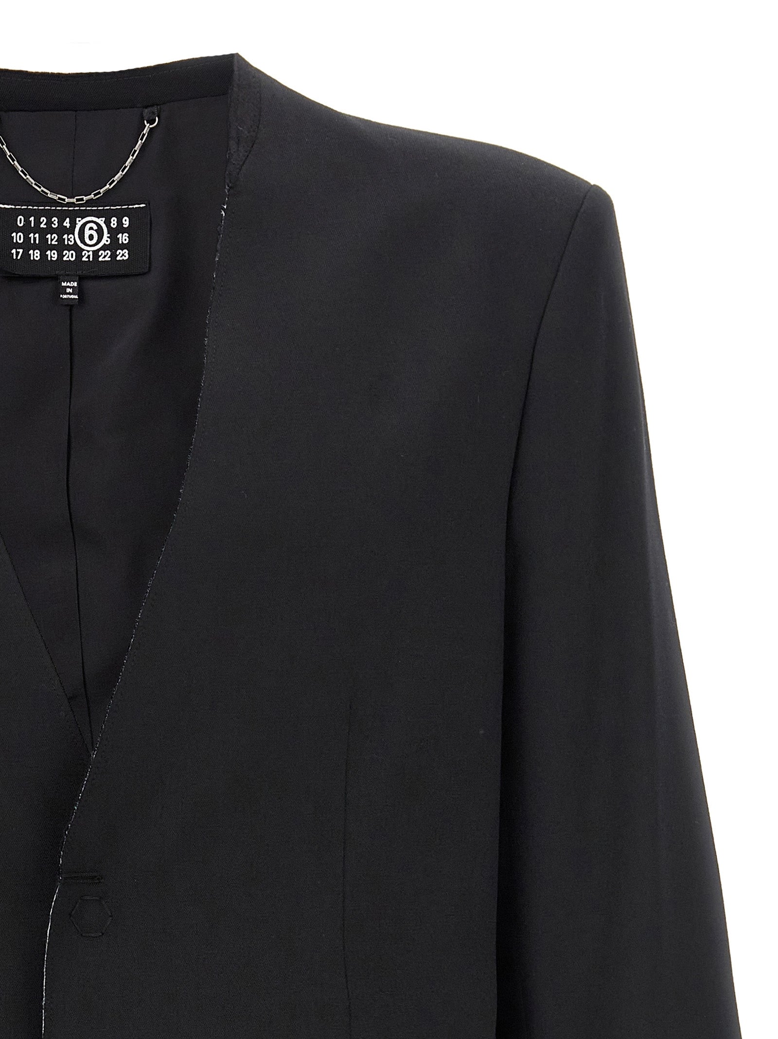 Mm6 Maison Margiela Single-Breasted Blazer