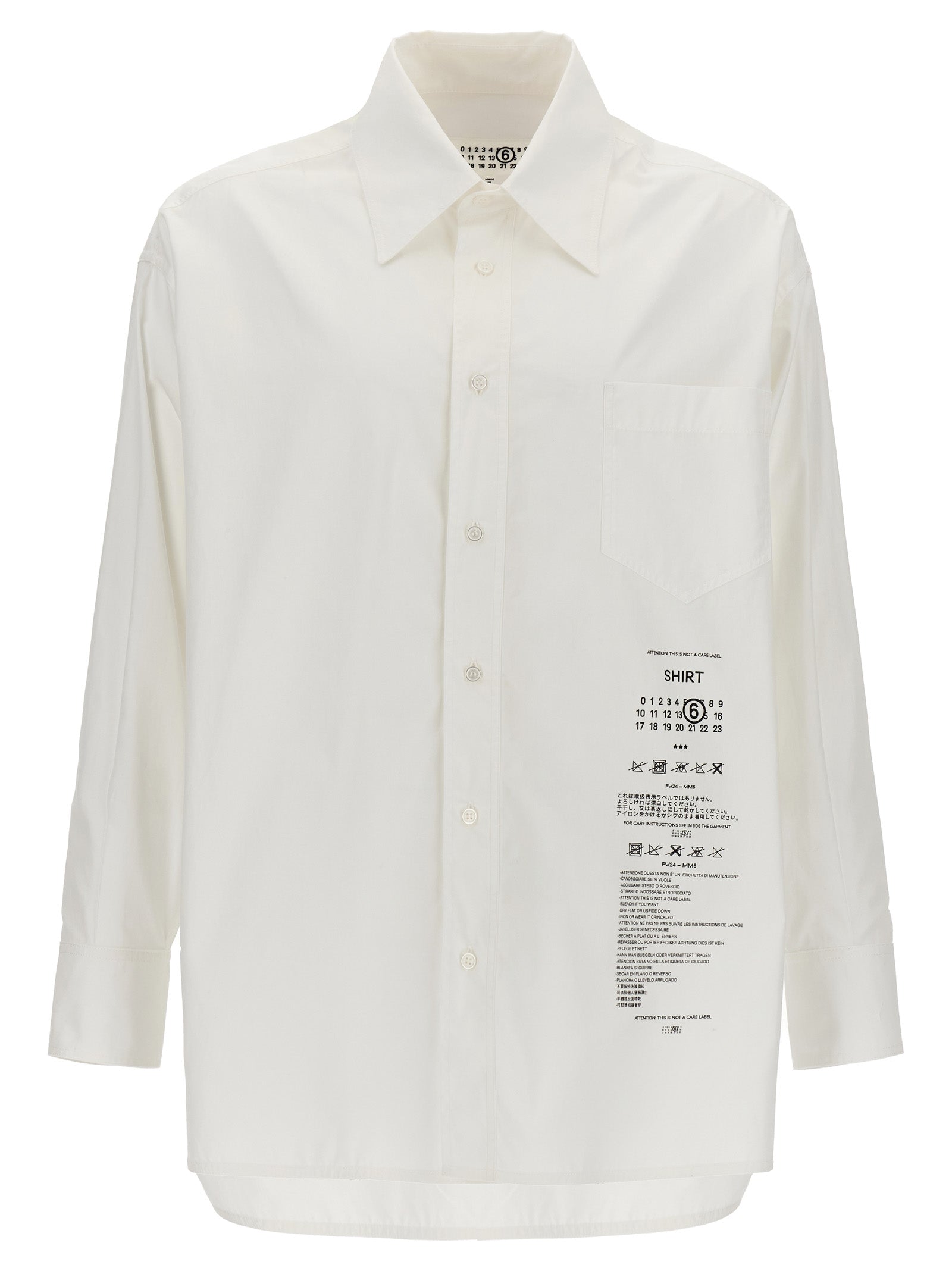 Mm6 Maison Margiela Printed Shirt