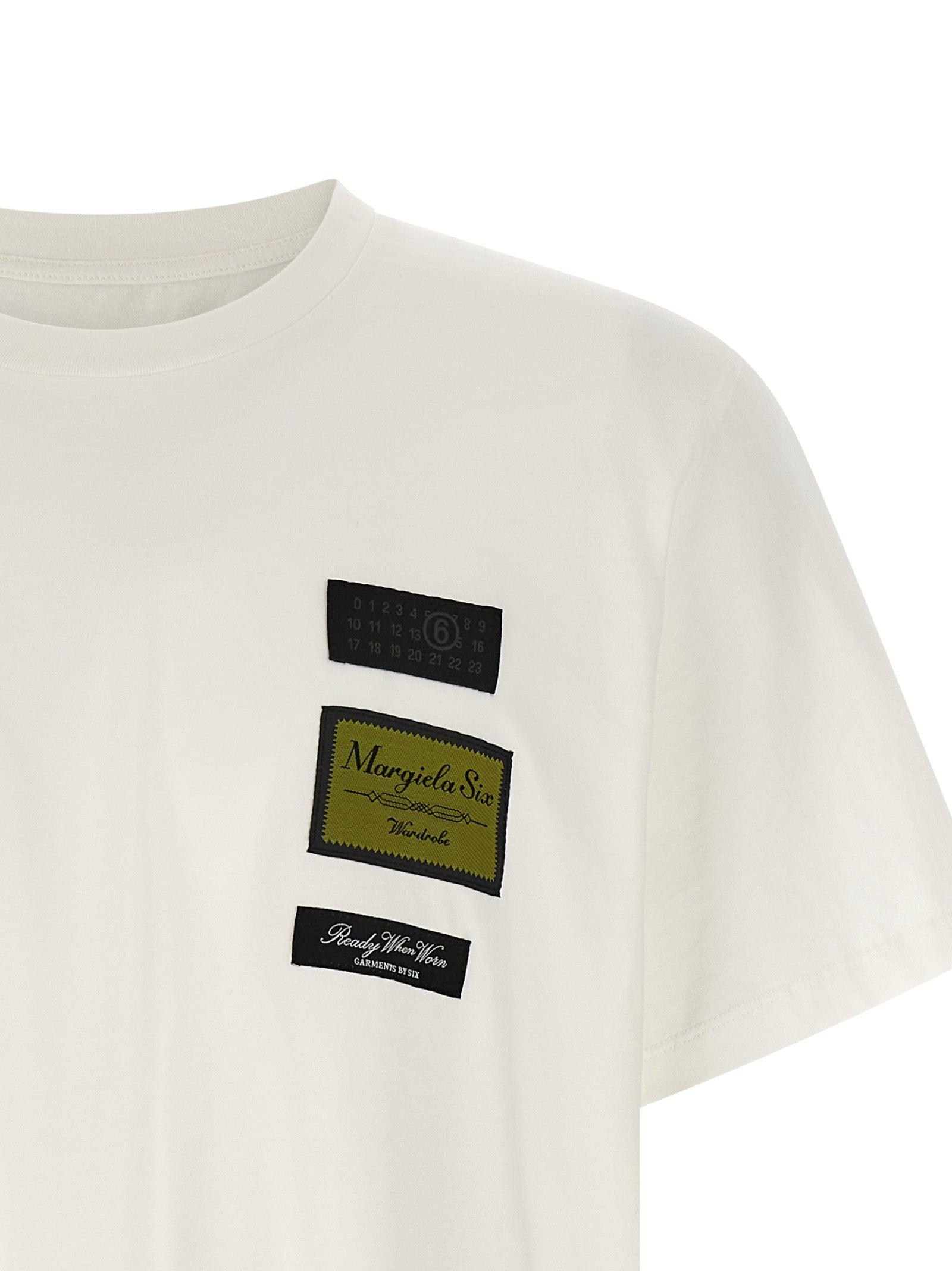 Mm6 Maison Margiela 'Etichette' Patch T-Shirt