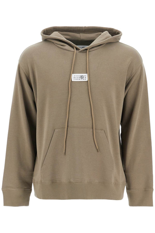 Maison Margiela Numeric Logo Sweatshirt With Seven Khaki