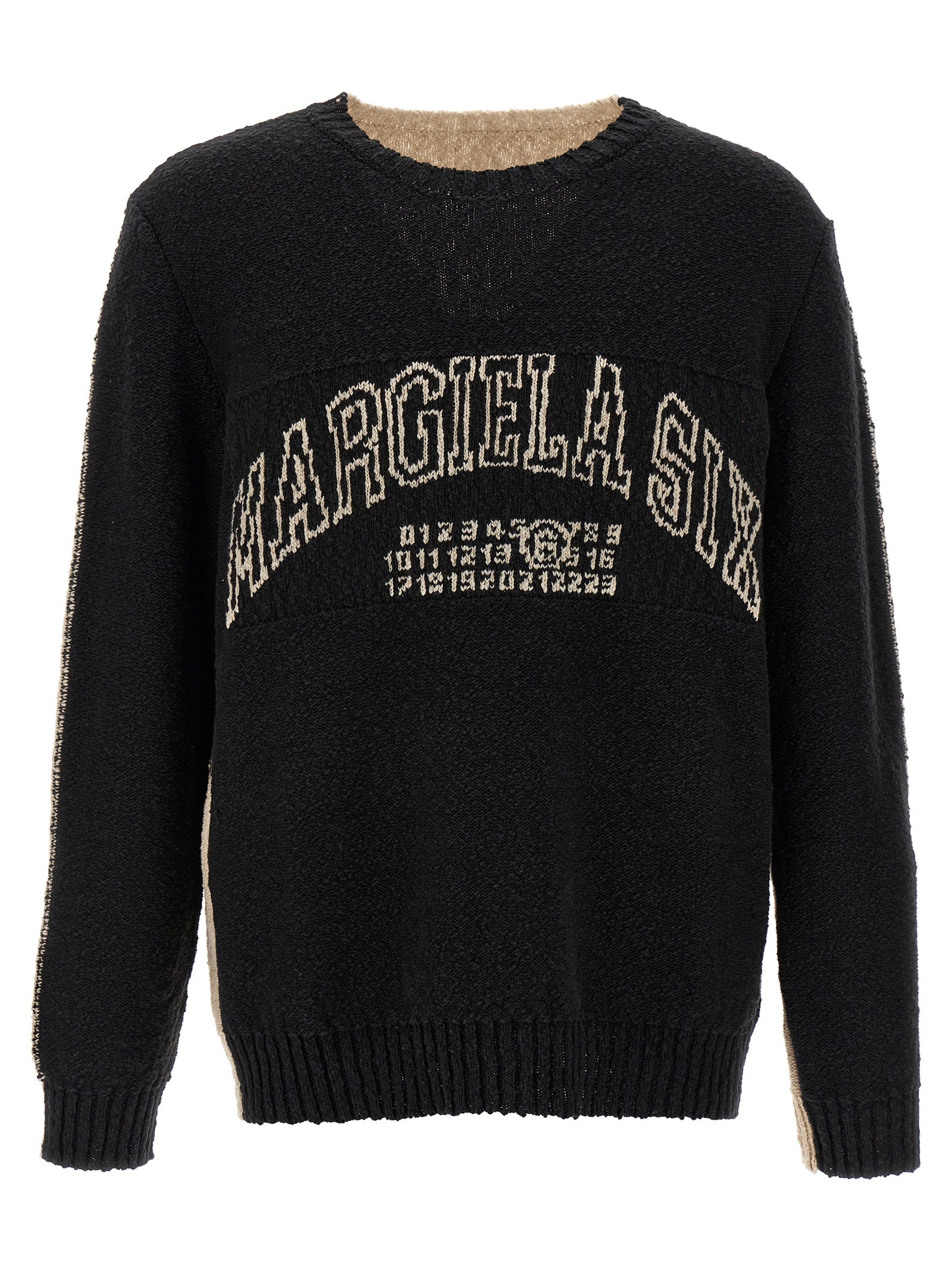 Mm6 Maison Margiela Two-Tone Sweater