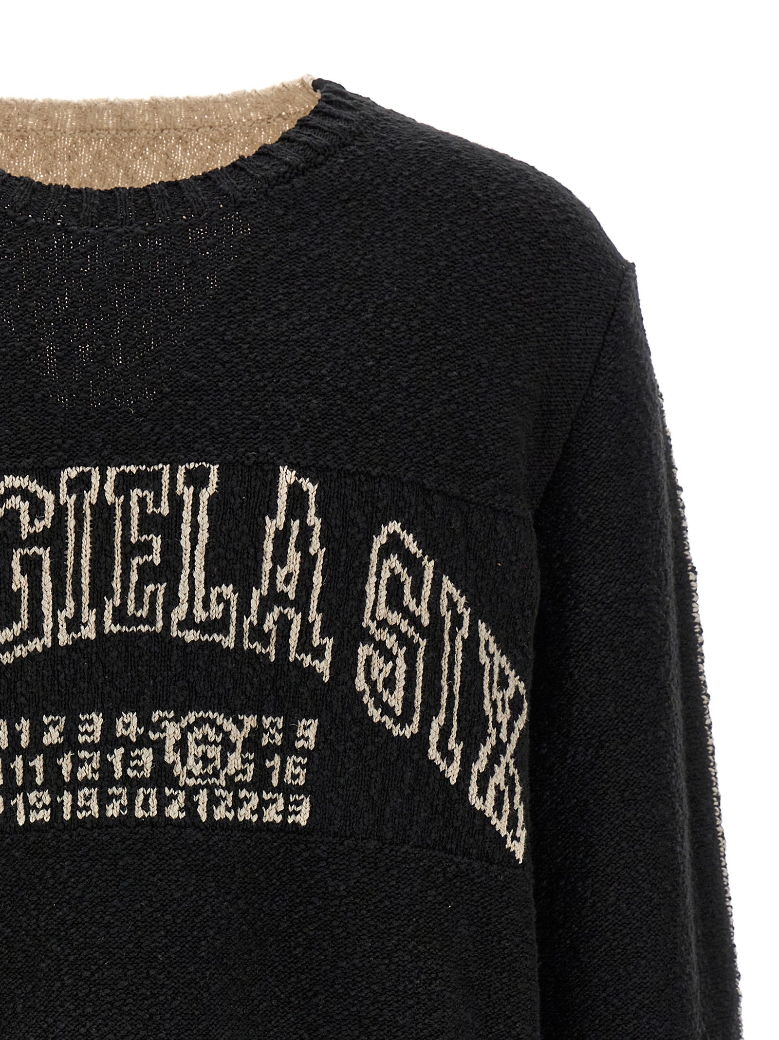 Mm6 Maison Margiela Two-Tone Sweater