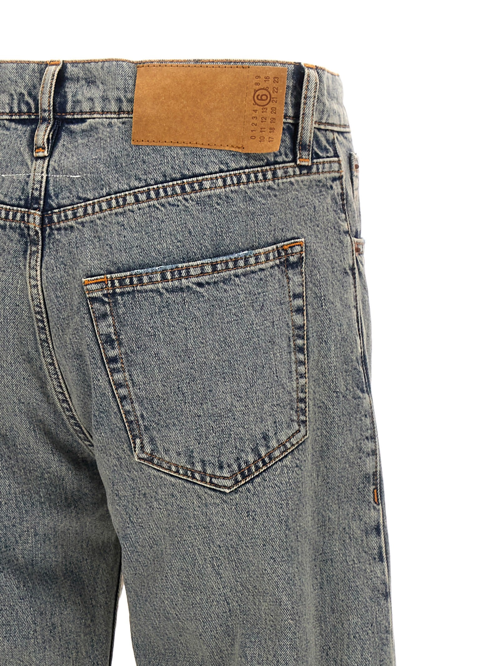 Mm6 Maison Margiela Visible Stitching Jeans