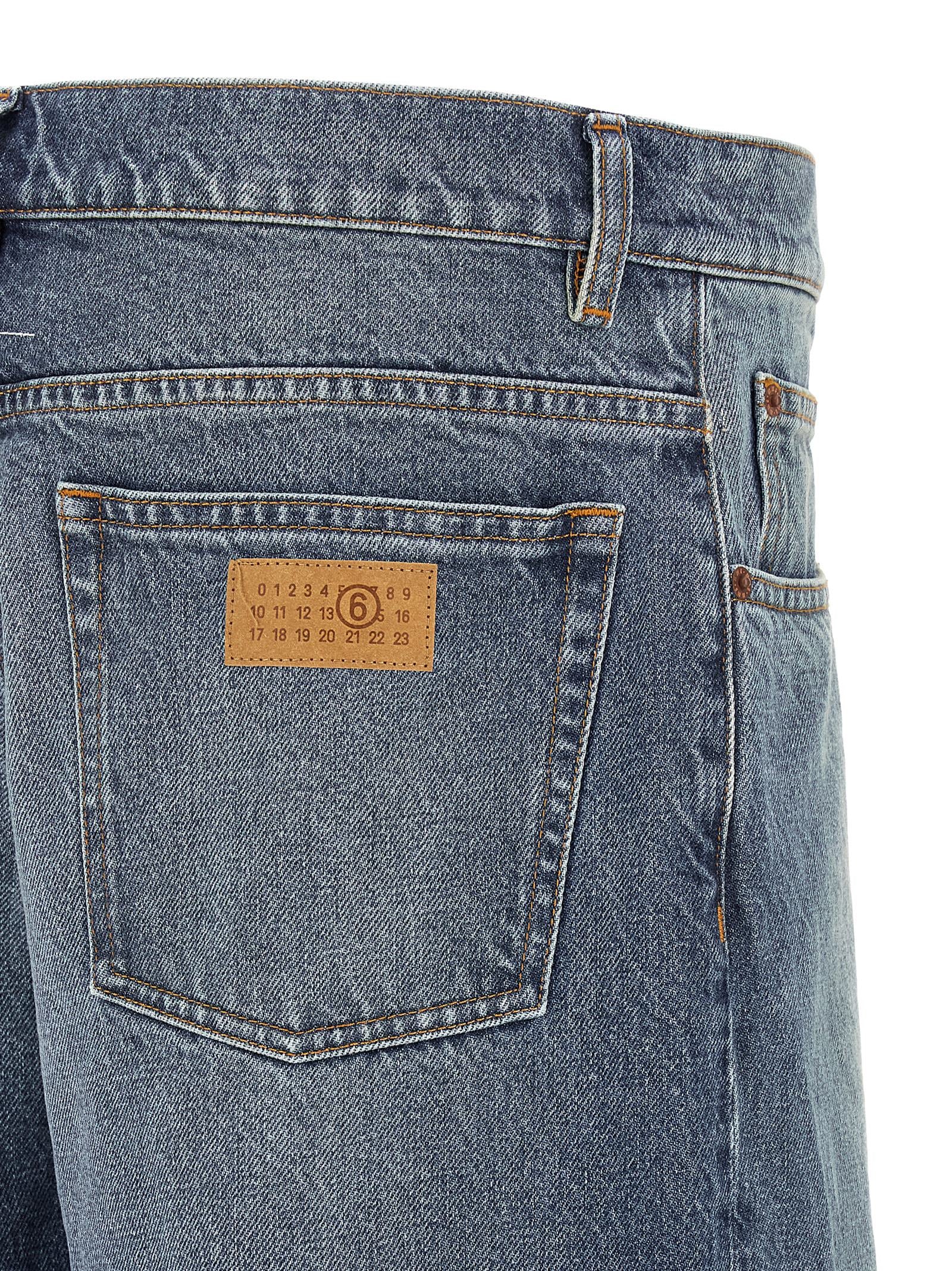 Mm6 Maison Margiela  Straight Leg Jeans