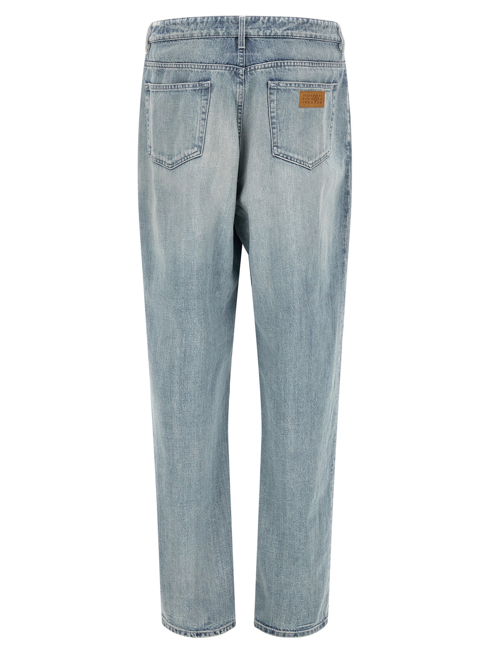 Mm6 Maison Margiela 'Numeric Signature Mm6' Jeans