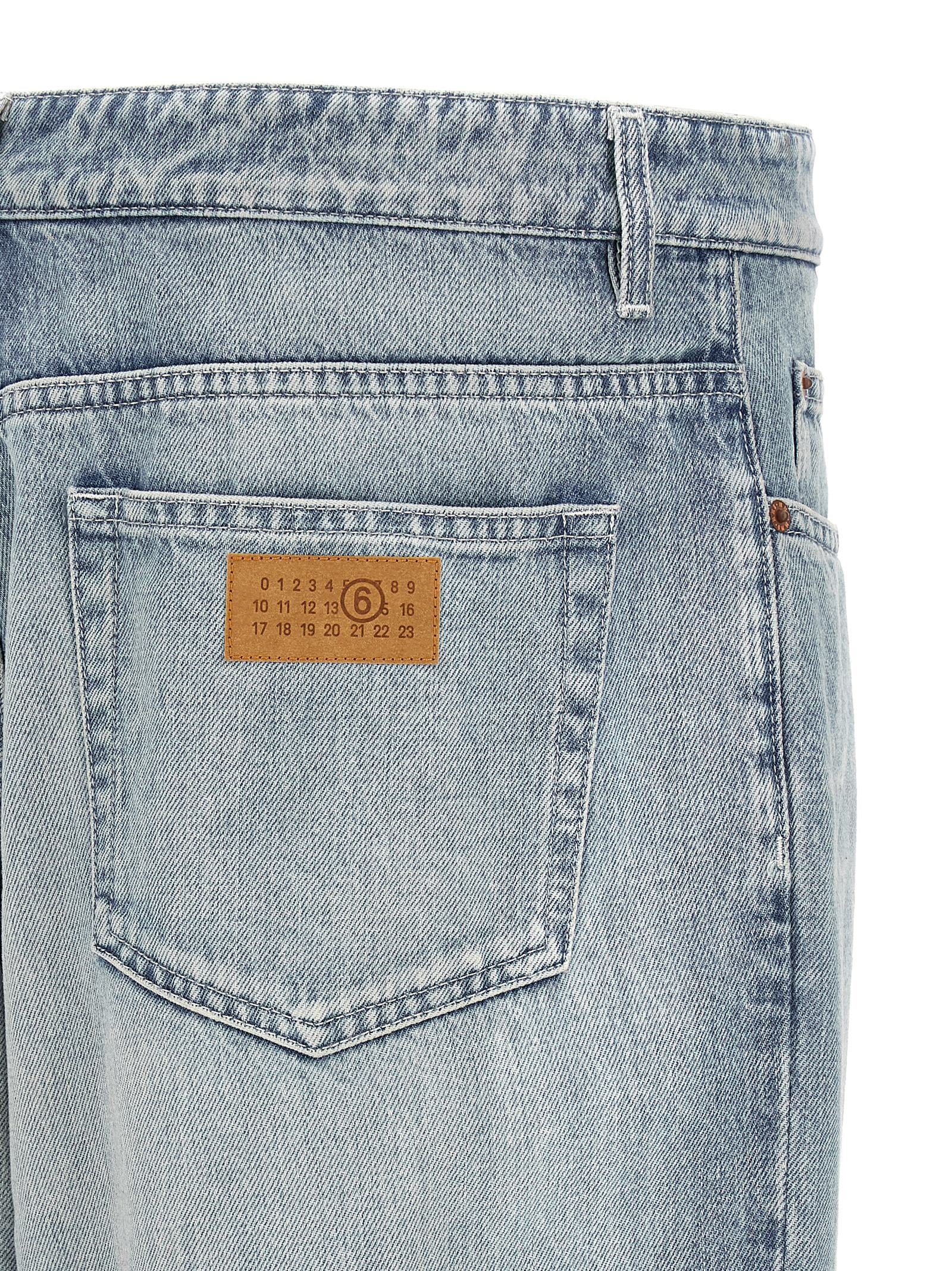 Mm6 Maison Margiela 'Numeric Signature Mm6' Jeans