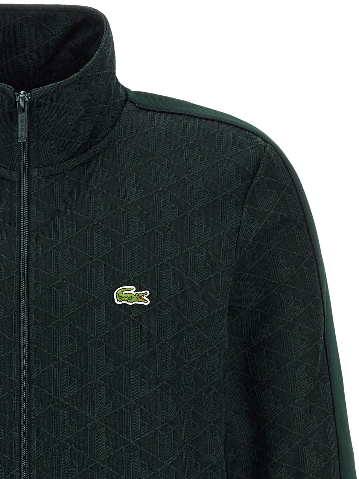 Lacoste 'Paris Jacquard Monogram' Sweatshirt