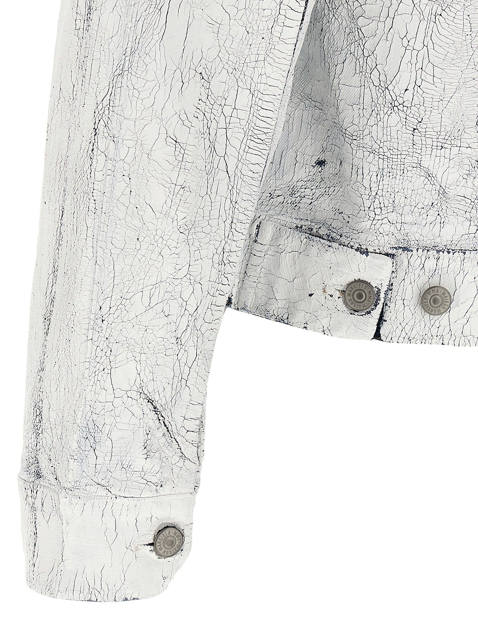 Mm6 Maison Margiela Patent Denim Jacket