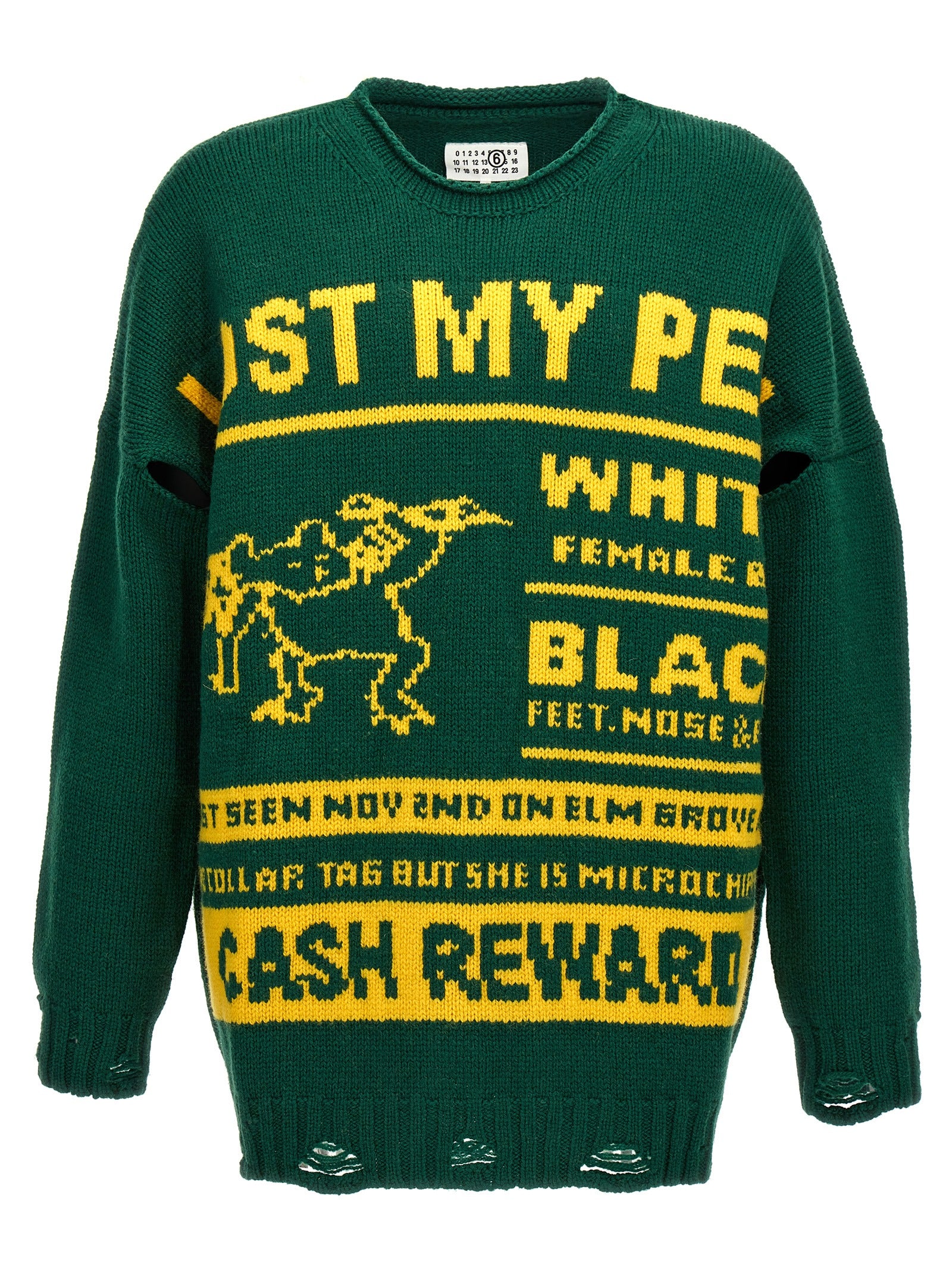 Mm6 Maison Margiela 'Lost My Pet' Sweater