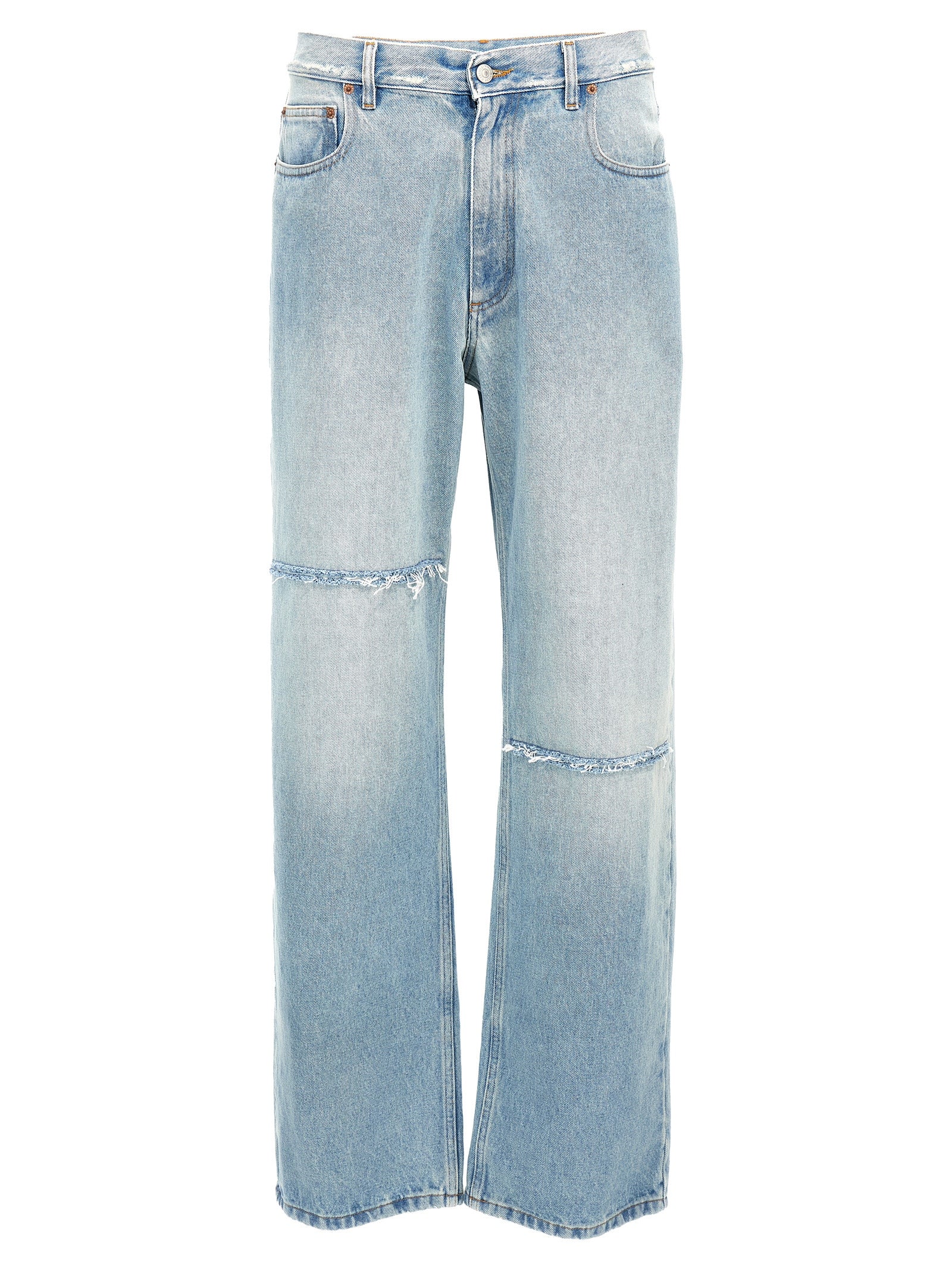 Mm6 Maison Margiela Knee Detail Jeans