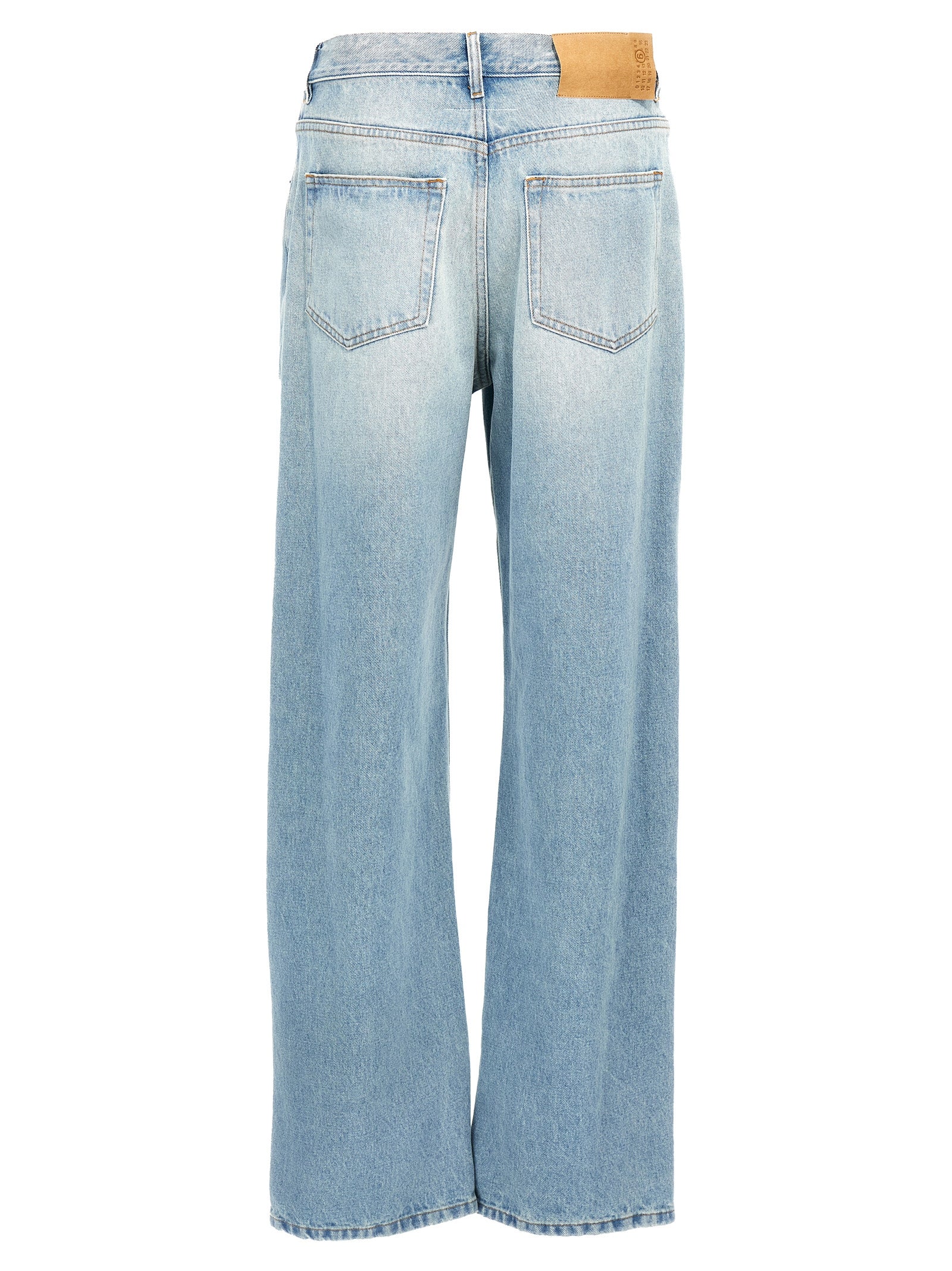 Mm6 Maison Margiela Knee Detail Jeans