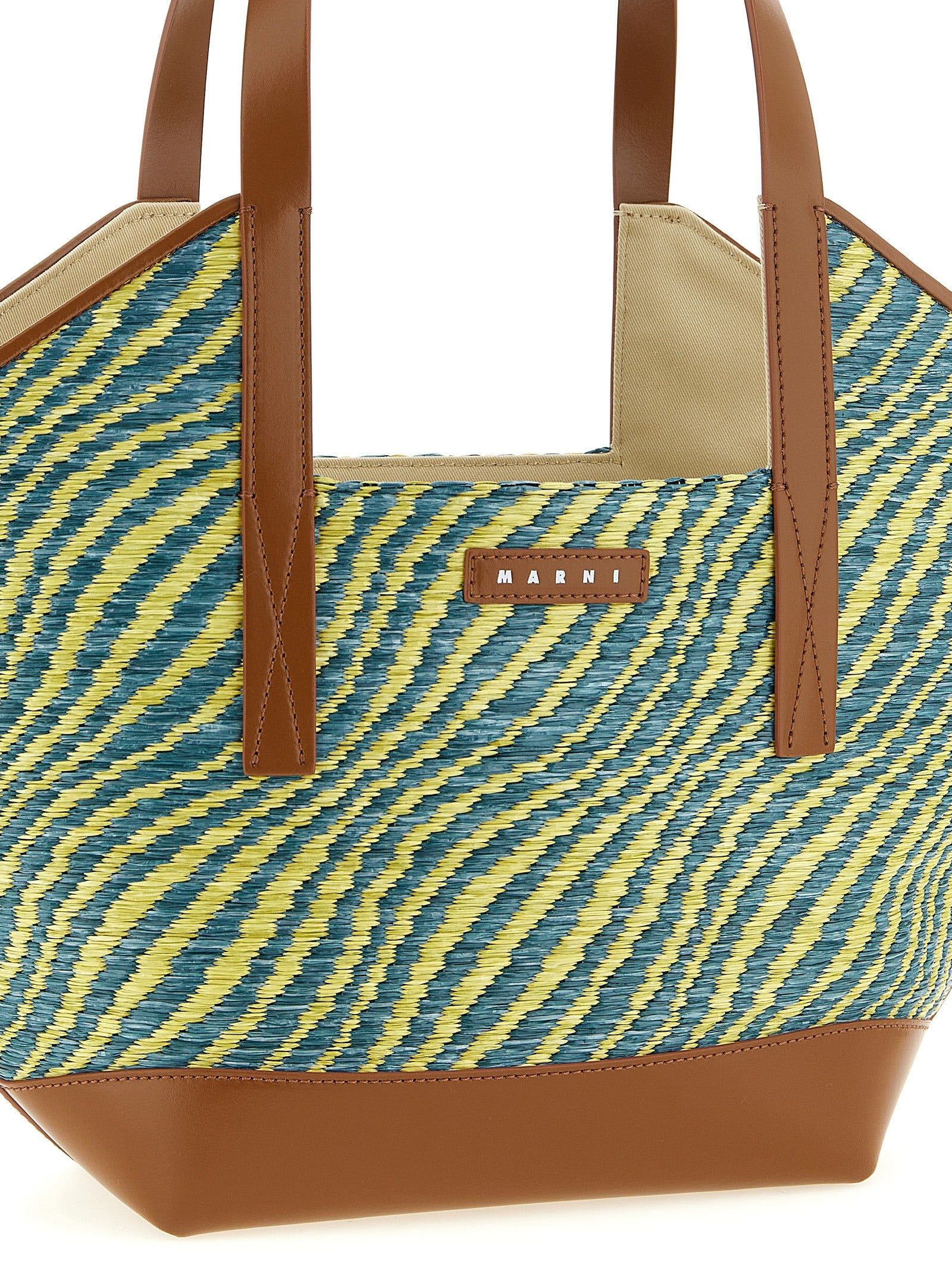 Marni 'Waves Piccola' Shopping Bag
