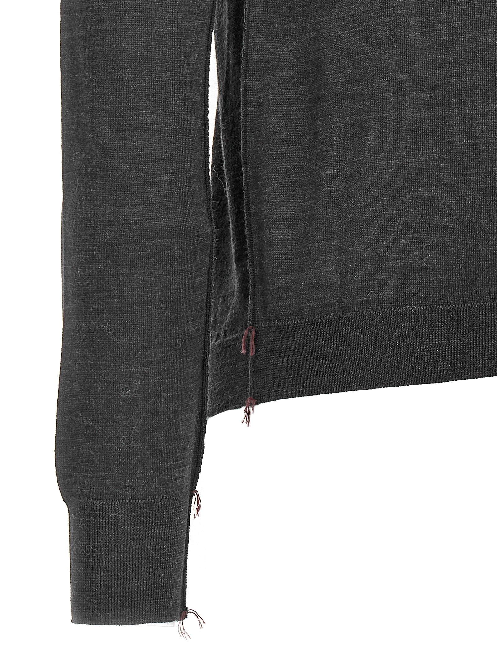 Maison Margiela 'Stitching' Wool Turtleneck Sweater