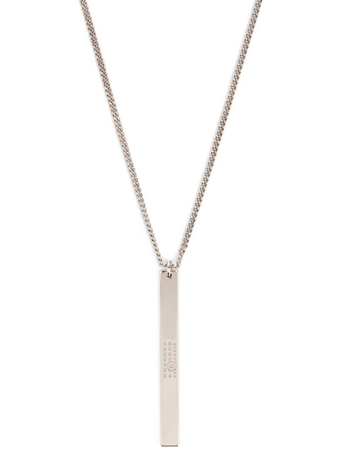 Mm6 Maison Margiela Mm6 'Numeric Bar' Necklace