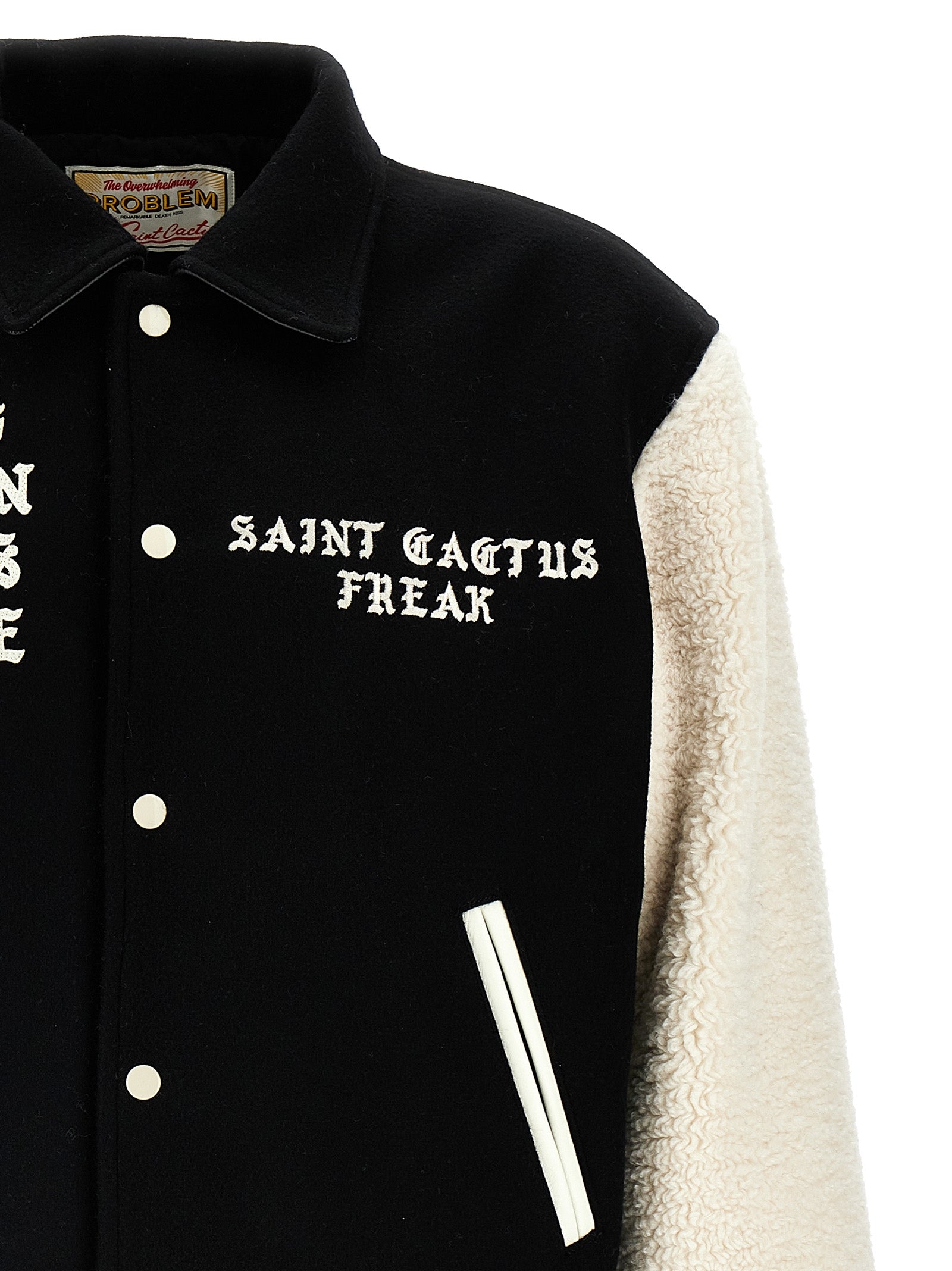 Saint Mxxxxxx 'Varsity' Bomber Jacket