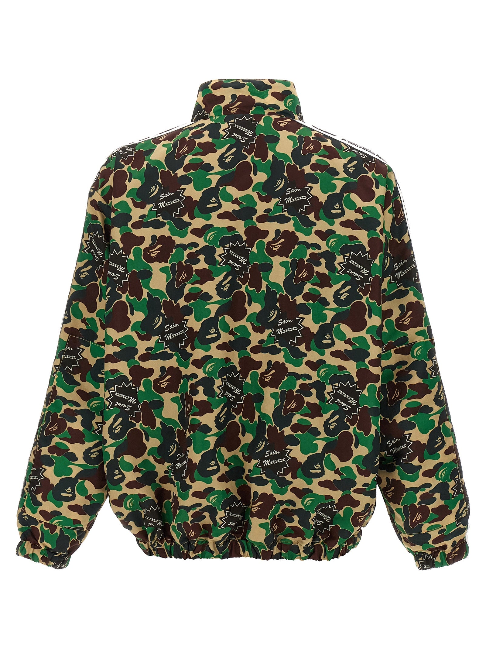 Saint Mxxxxxx Saint Michael X A Bathing Ape Sweatshirt