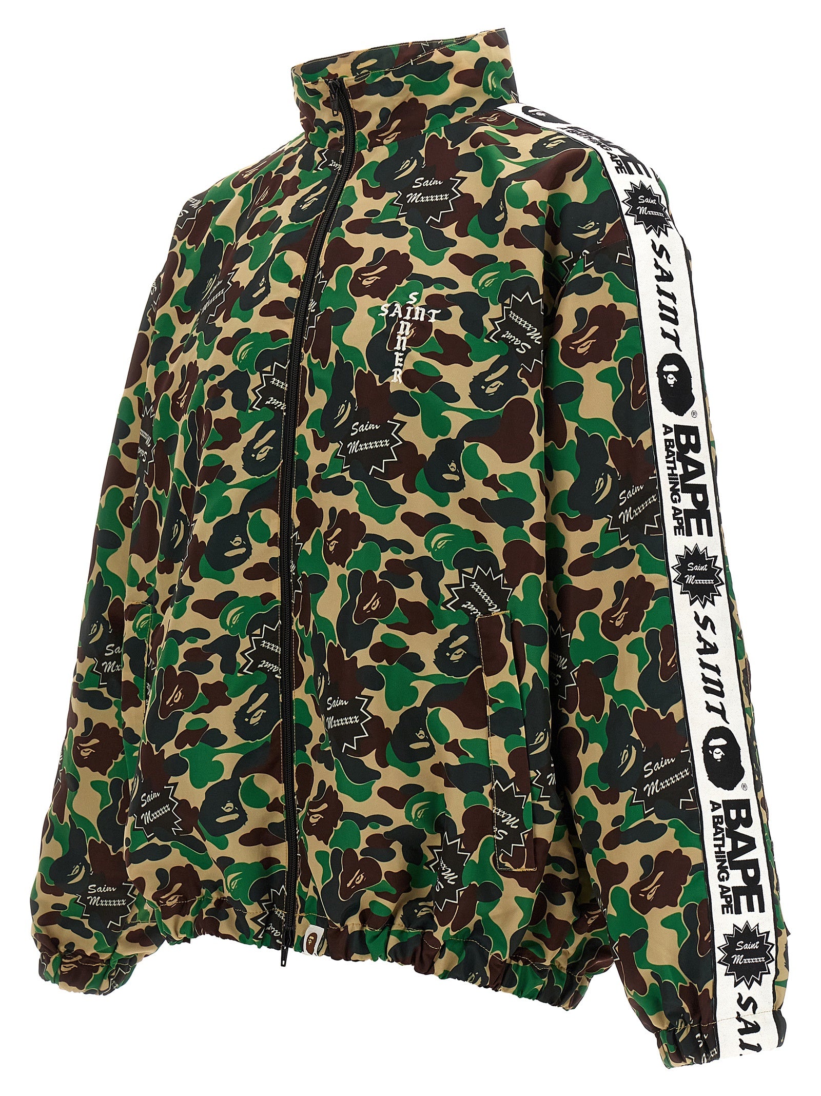 Saint Mxxxxxx Saint Michael X A Bathing Ape Sweatshirt