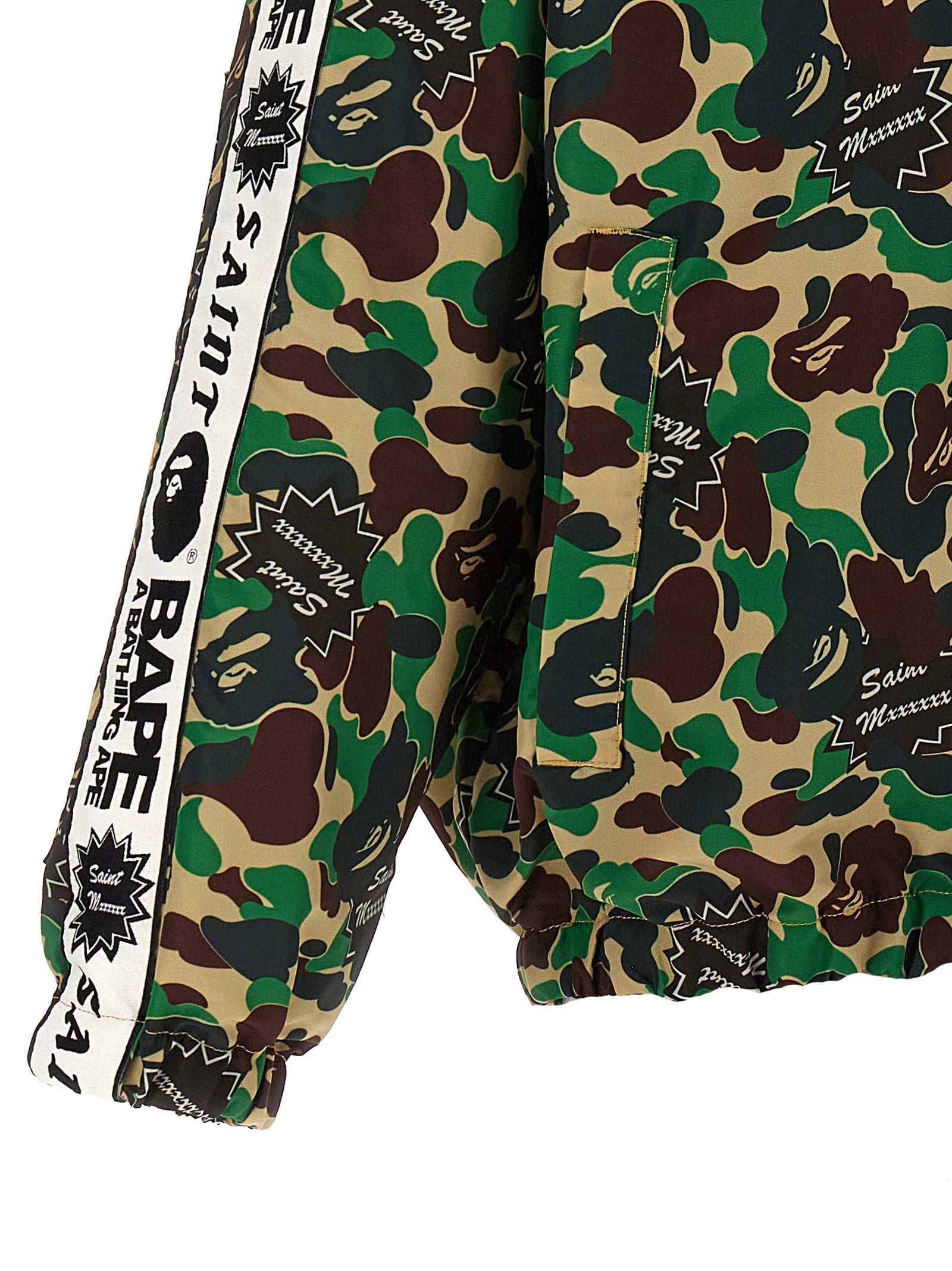 Saint Mxxxxxx Saint Michael X A Bathing Ape Sweatshirt