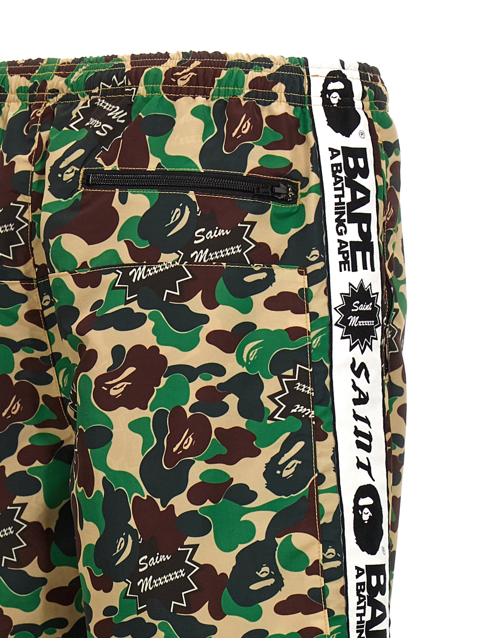 Saint Mxxxxxx Saint Michael X A Bathing Ape Joggers