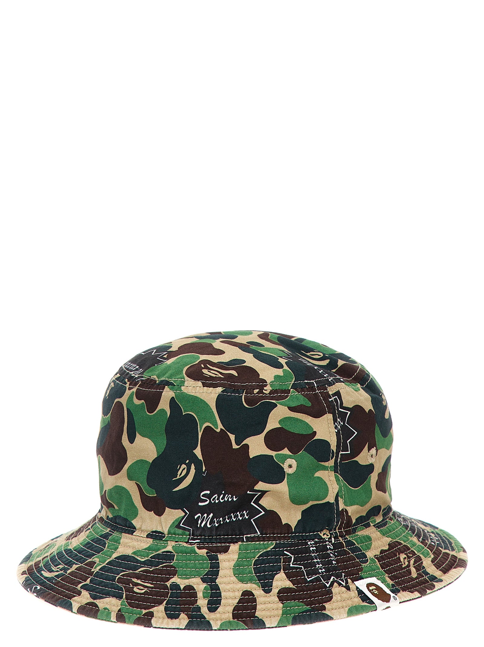 Saint Mxxxxxx Saint Michael X A Bathing Ape Bucket Hat